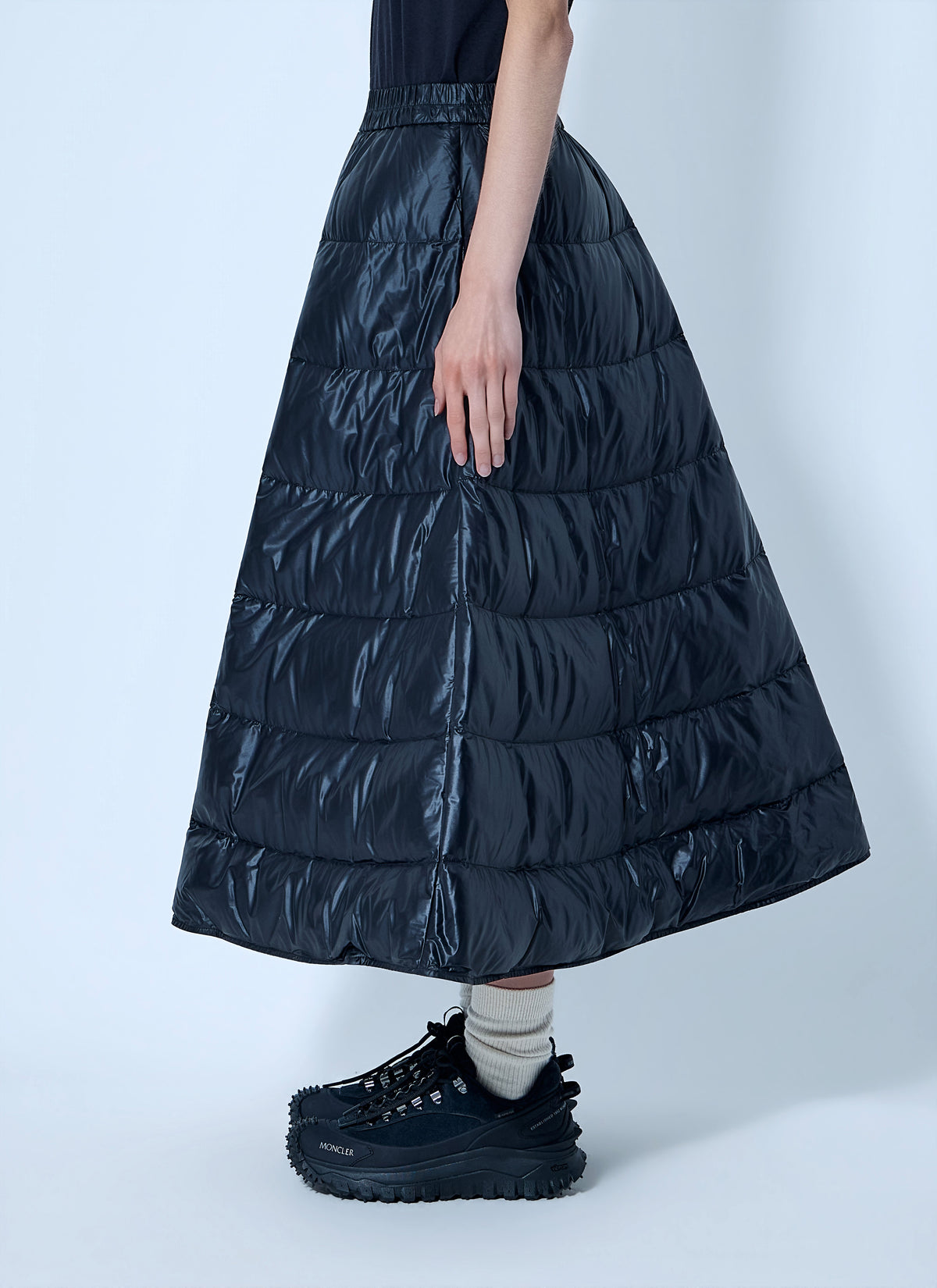 Moncler Women A-Line Down Midi Skirt MONCLER