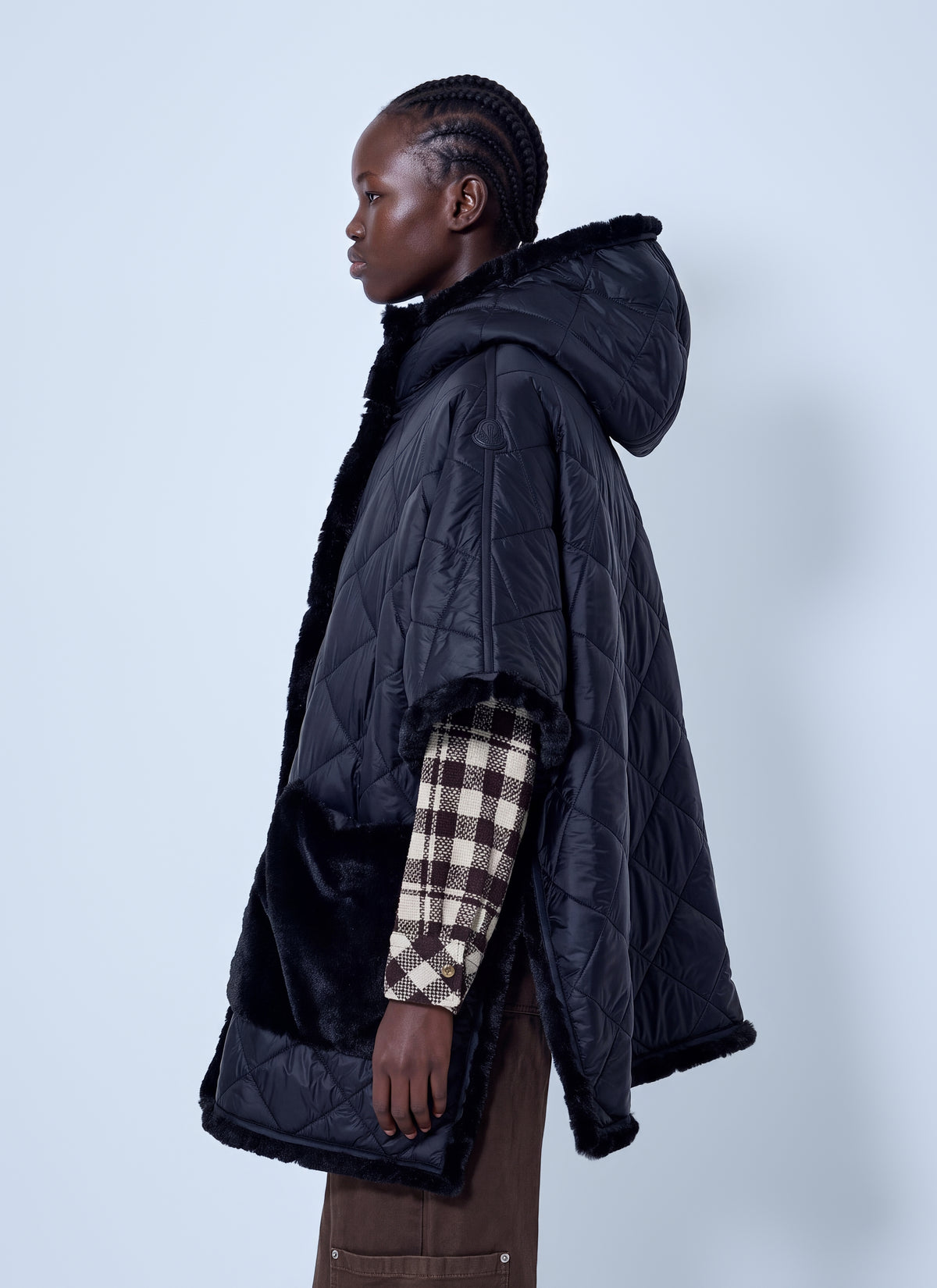 Moncler Women Reversible Hooded Cape MONCLER