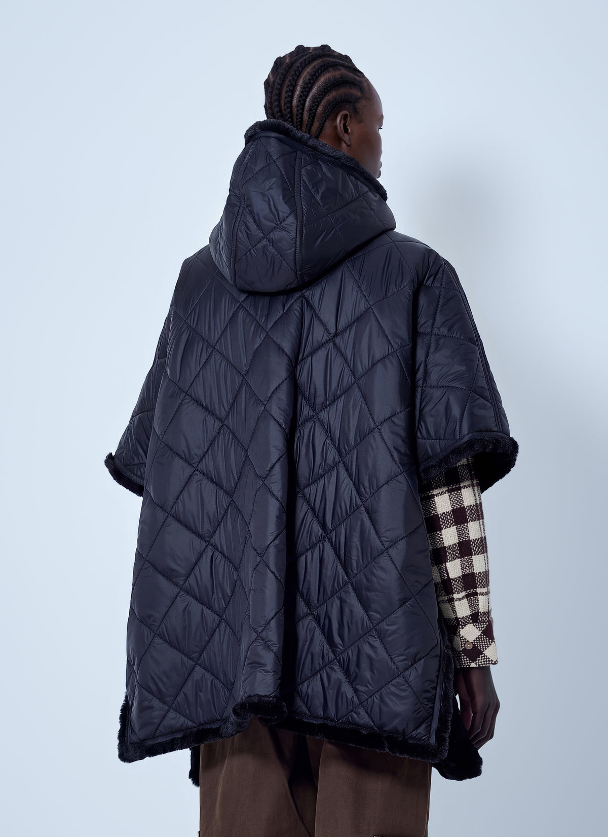 Moncler Women Reversible Hooded Cape MONCLER