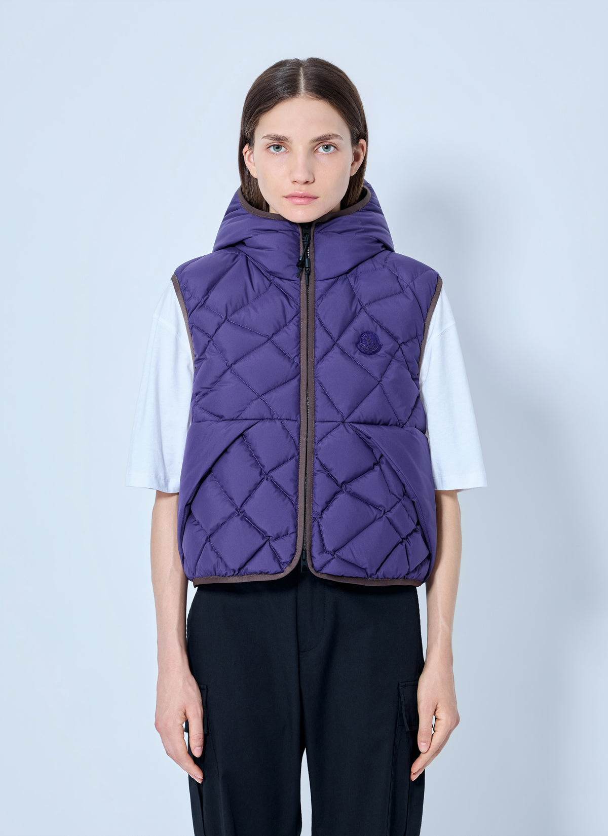 Moncler Women Arinella Hooded Down Gilet MONCLER