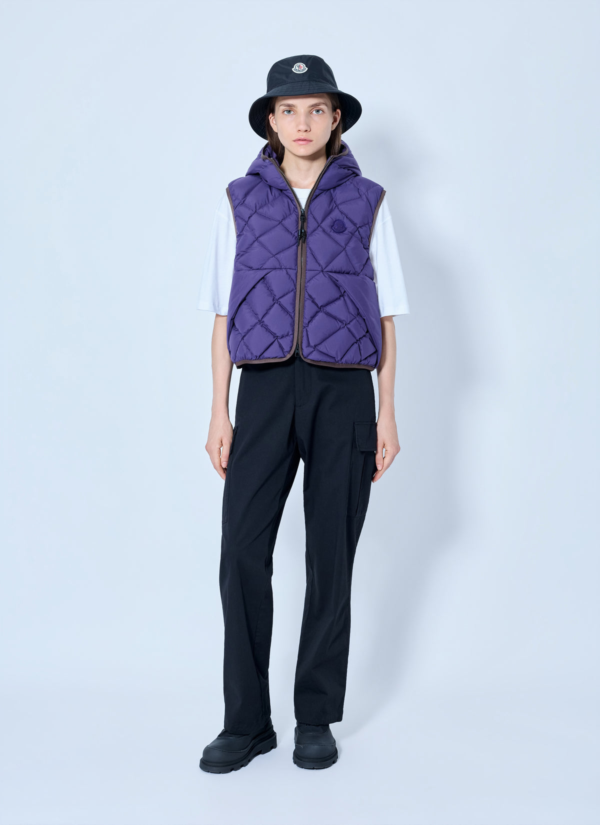 Moncler Women Arinella Hooded Down Gilet MONCLER