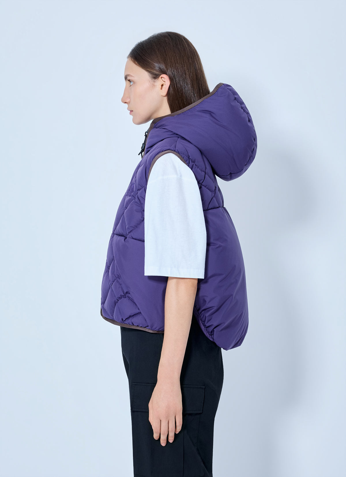 Moncler Women Arinella Hooded Down Gilet MONCLER