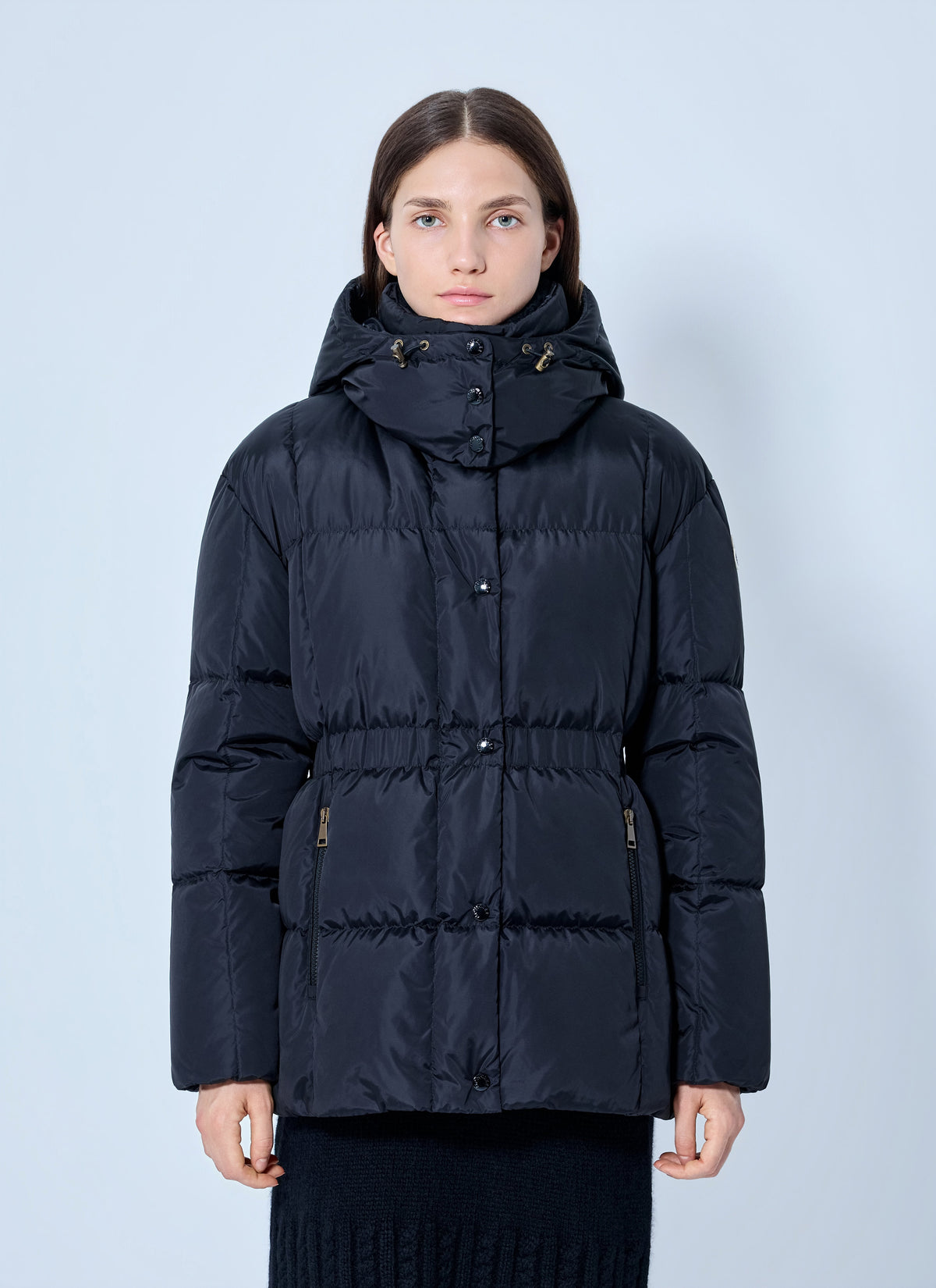 Moncler Women Agneux Hooded Short Down Jacket MONCLER