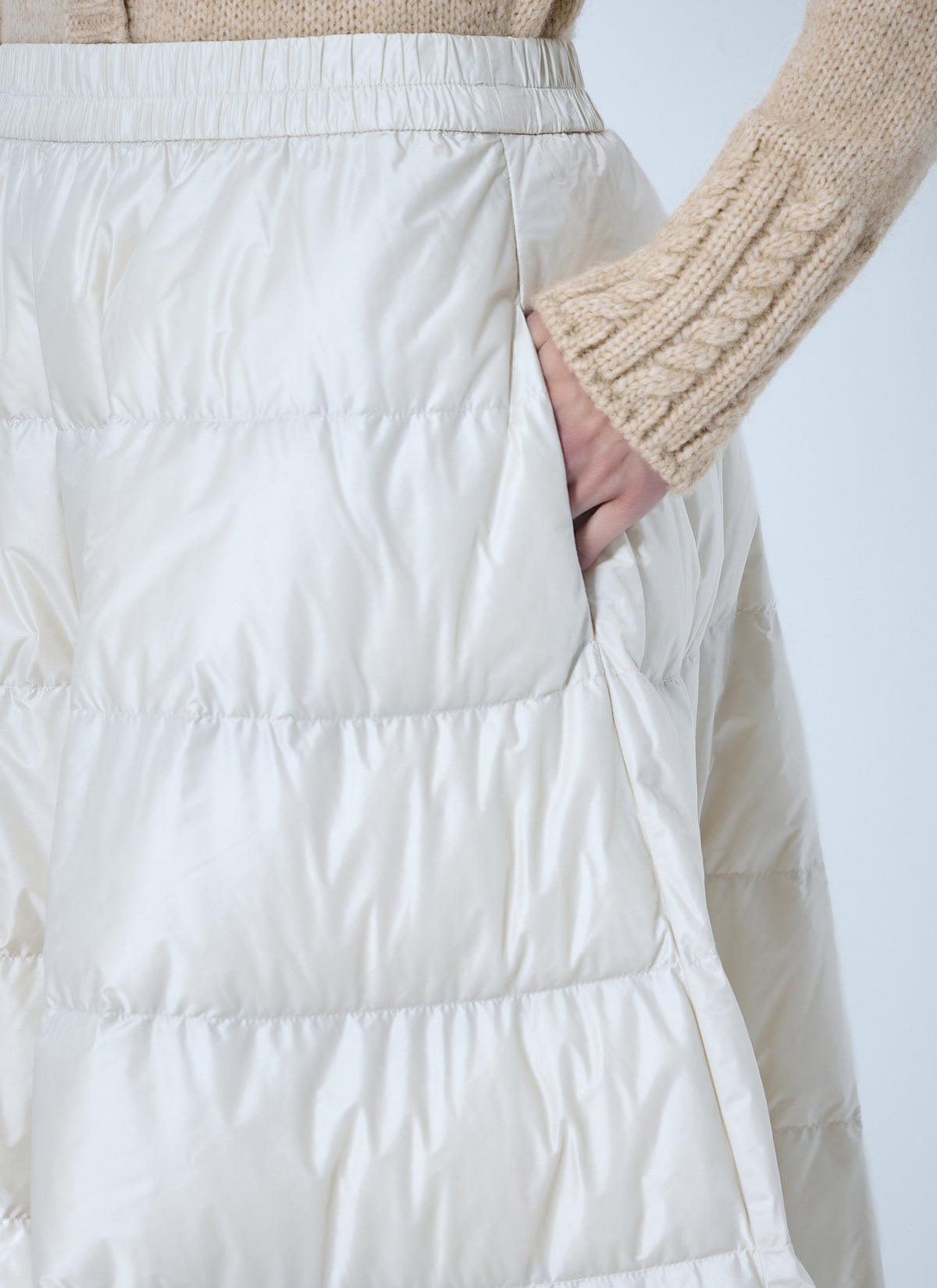 Moncler Women A-Line Down Midi Skirt MONCLER