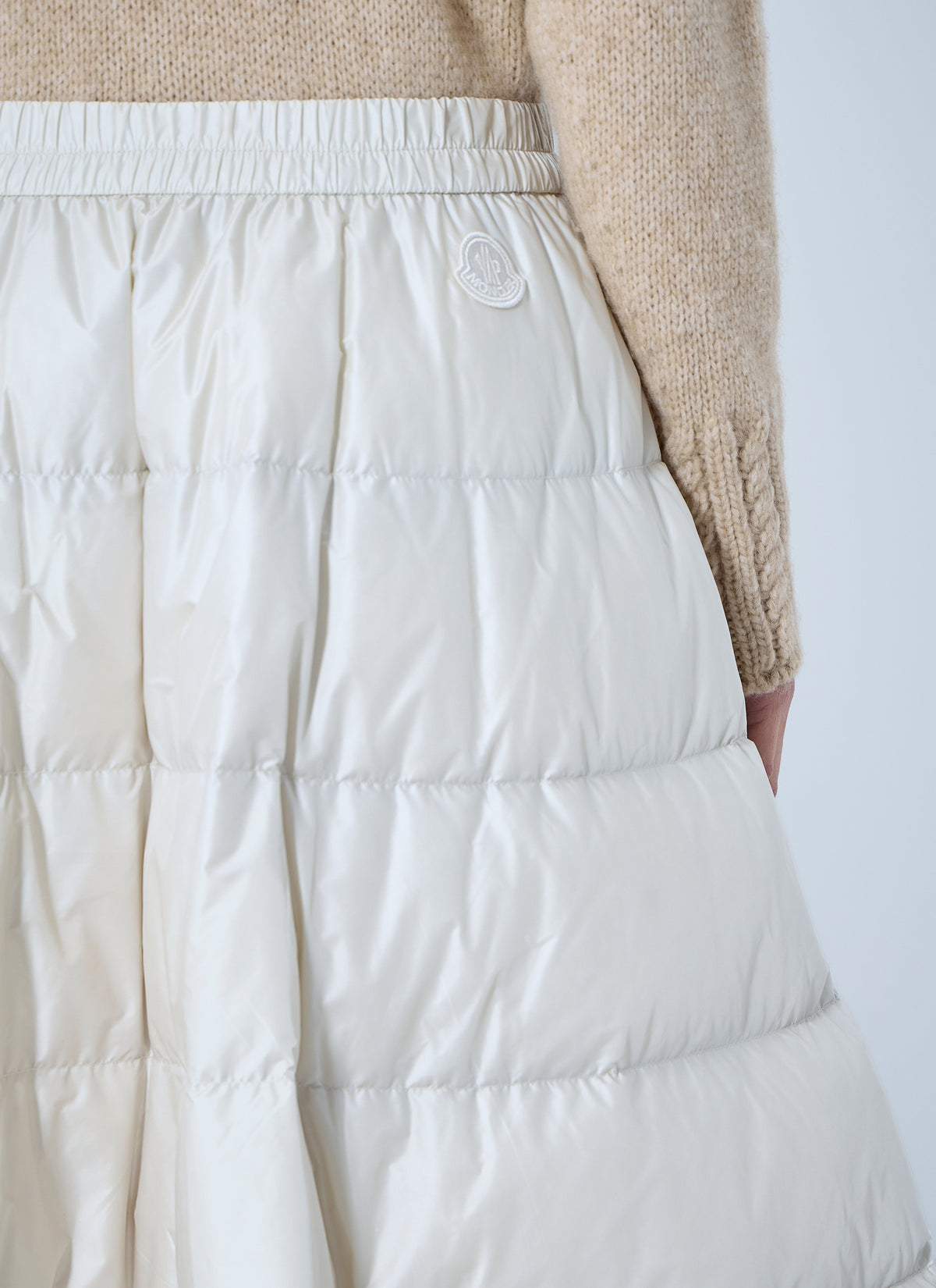 Moncler Women A-Line Down Midi Skirt MONCLER