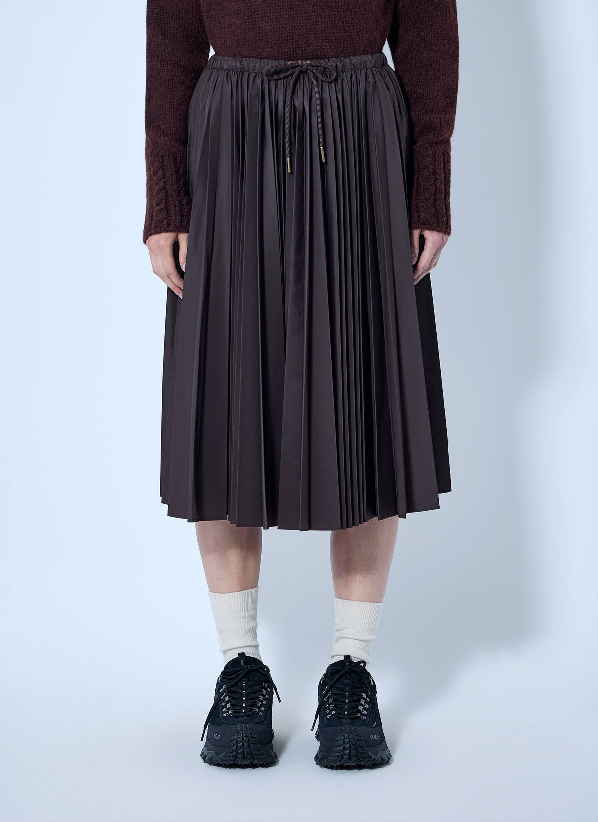 Moncler Women Pleated Midi Skirt MONCLER