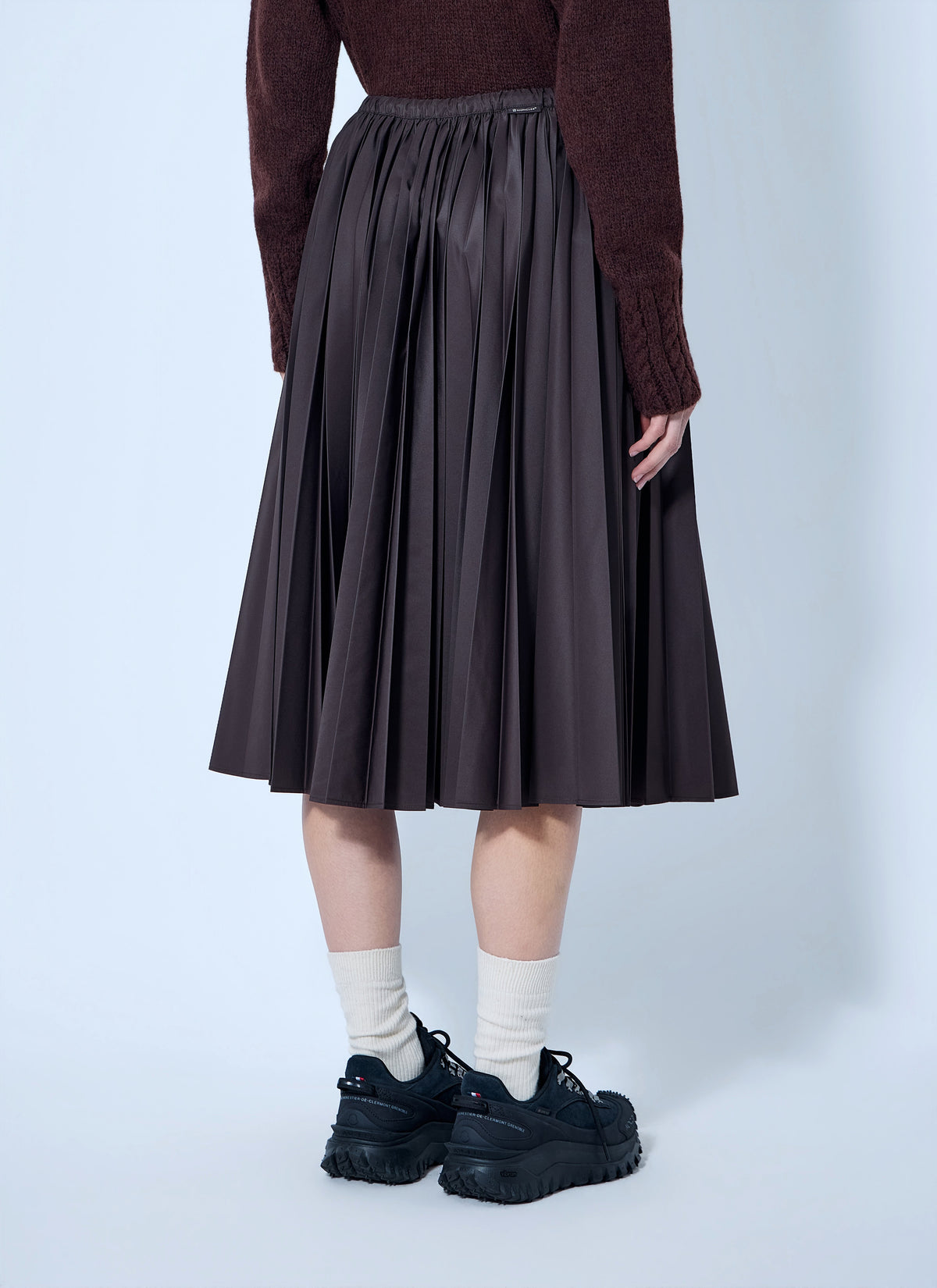 Moncler Women Pleated Midi Skirt MONCLER