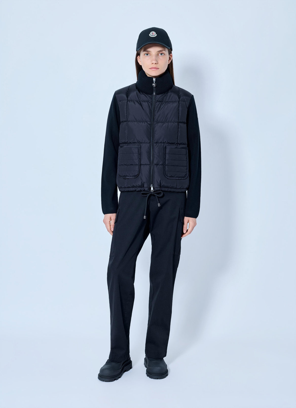 Moncler Women Padded Zip Vest MONCLER