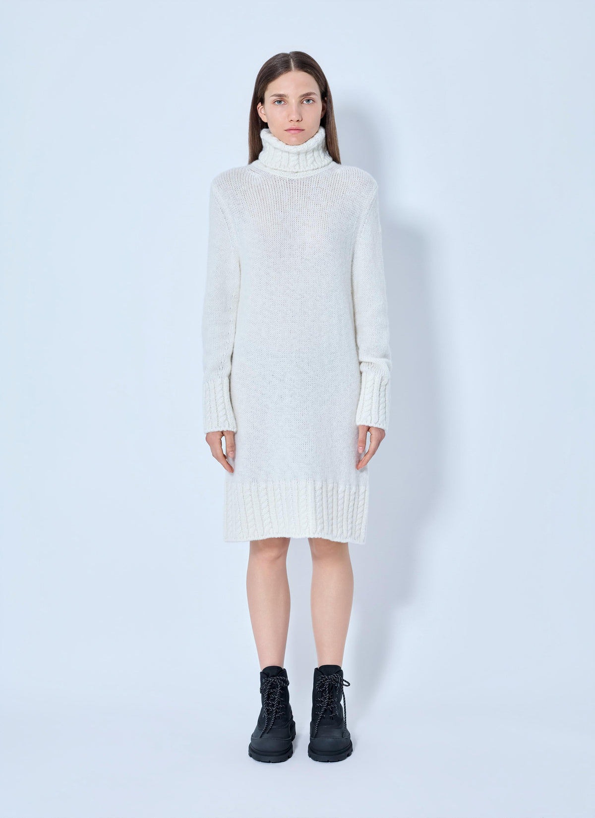 Moncler Women Turtleneck Knit Dress MONCLER