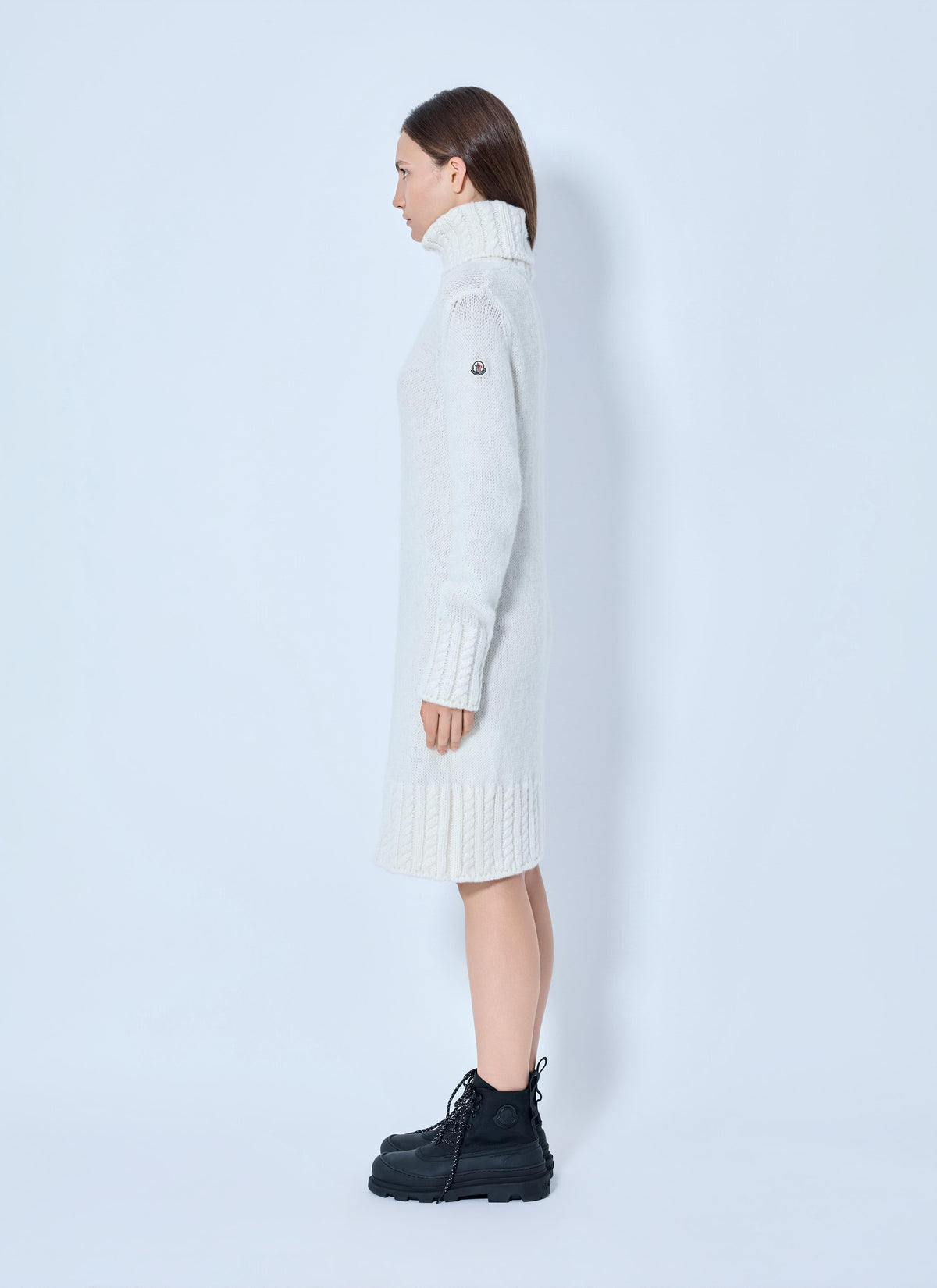 Moncler Women Turtleneck Knit Dress MONCLER