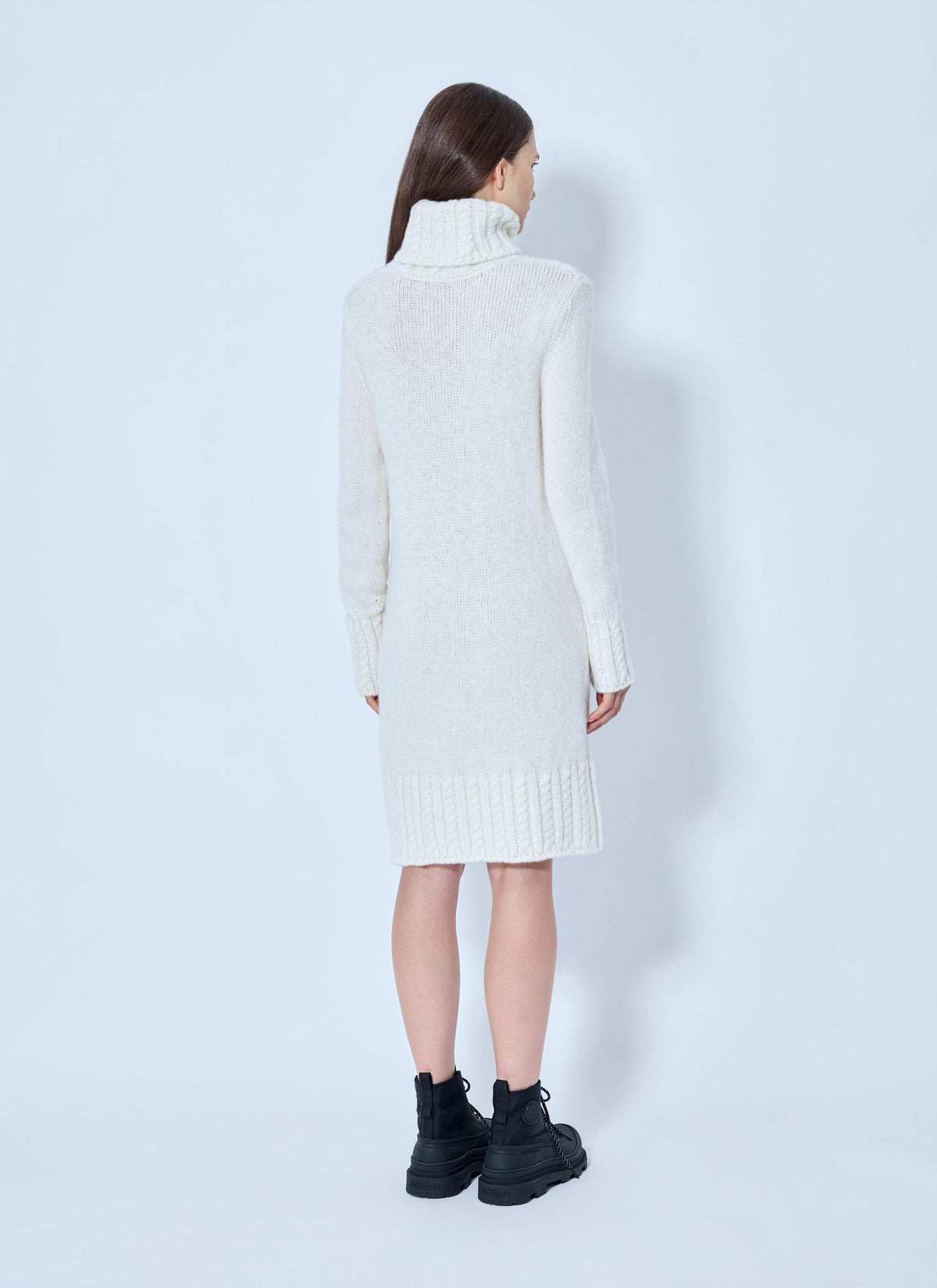Moncler Women Turtleneck Knit Dress MONCLER