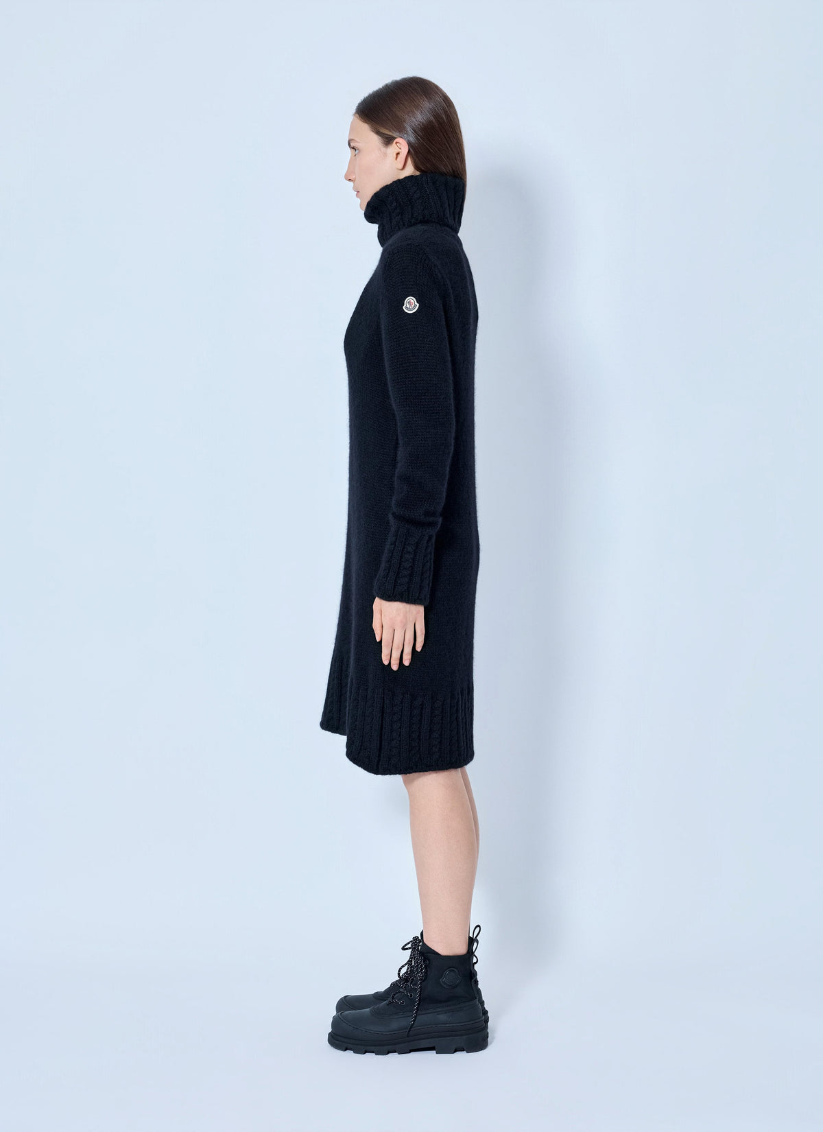Moncler Women Turtleneck Knit Dress MONCLER