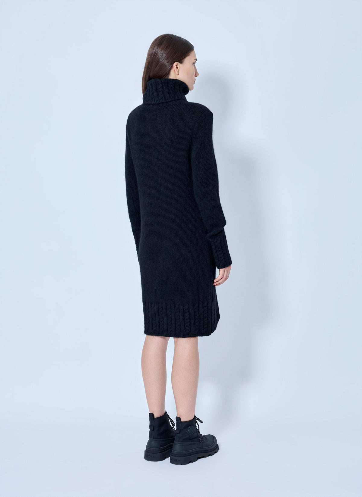 Moncler Women Turtleneck Knit Dress MONCLER