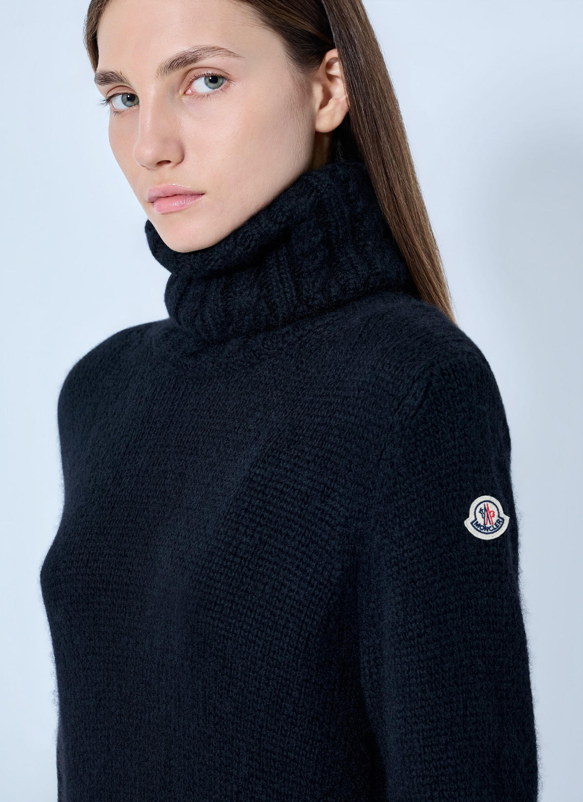 Moncler Women Turtleneck Knit Dress MONCLER