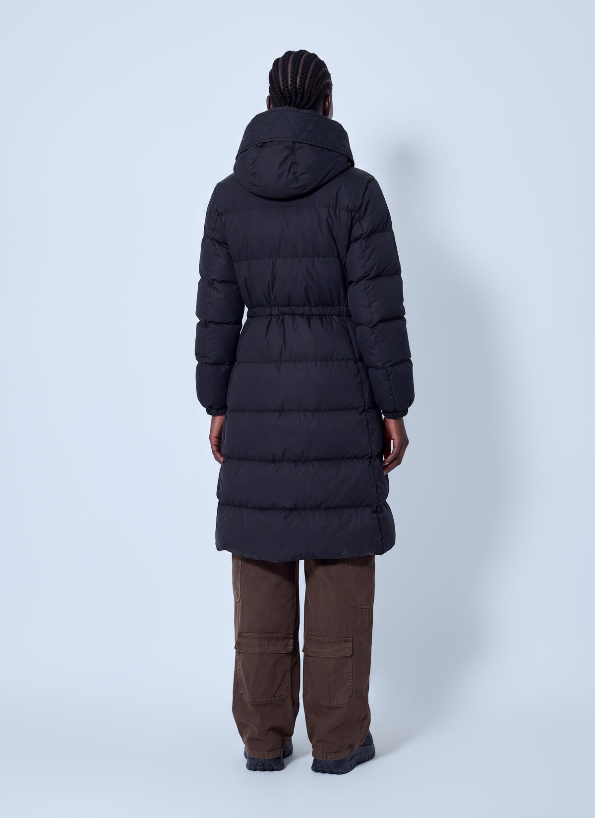 Moncler Women Pic Hooded Long Down Coat MONCLER