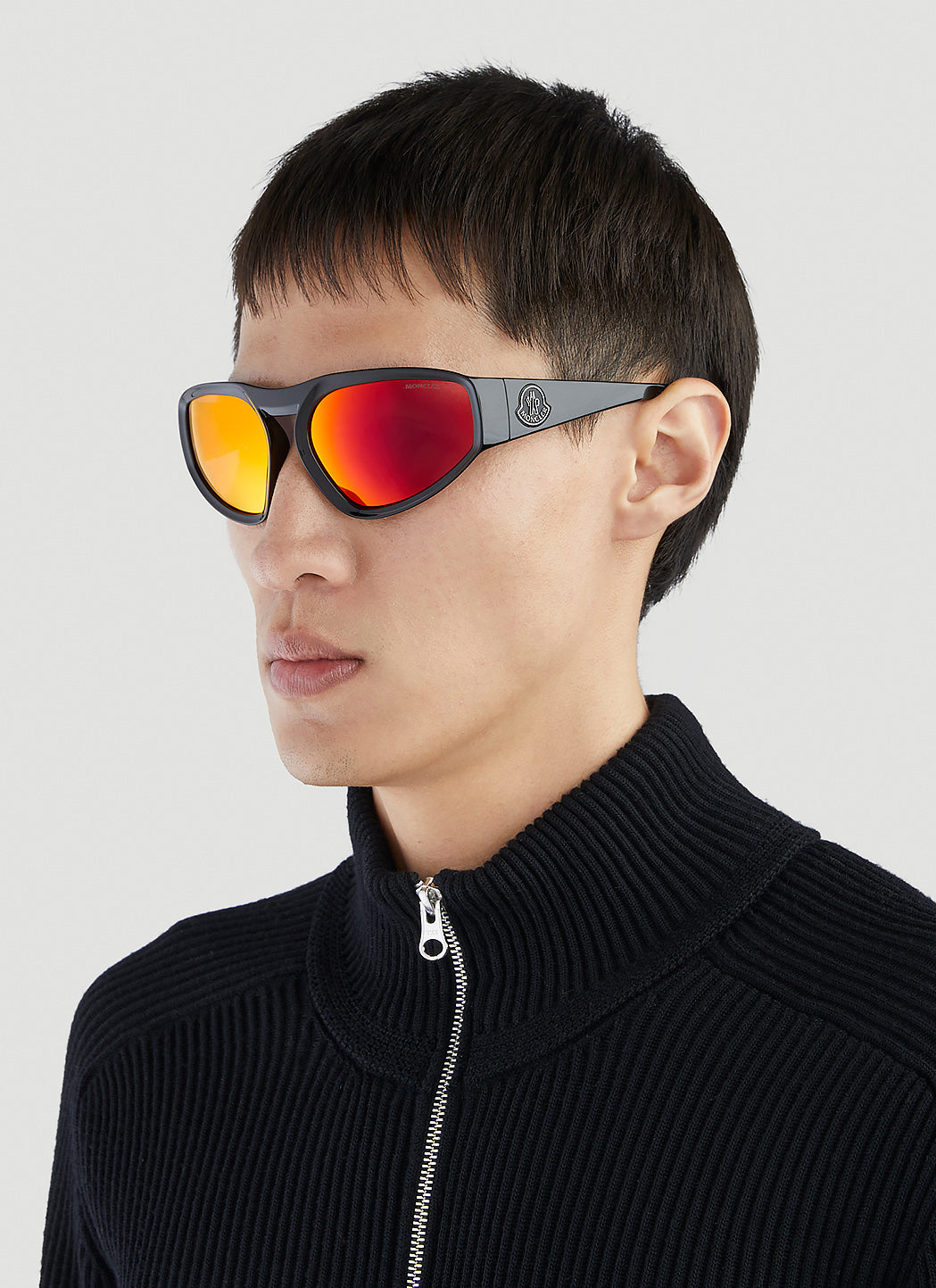 Moncler Men Pentagra Geometric Sunglasses MONCLER