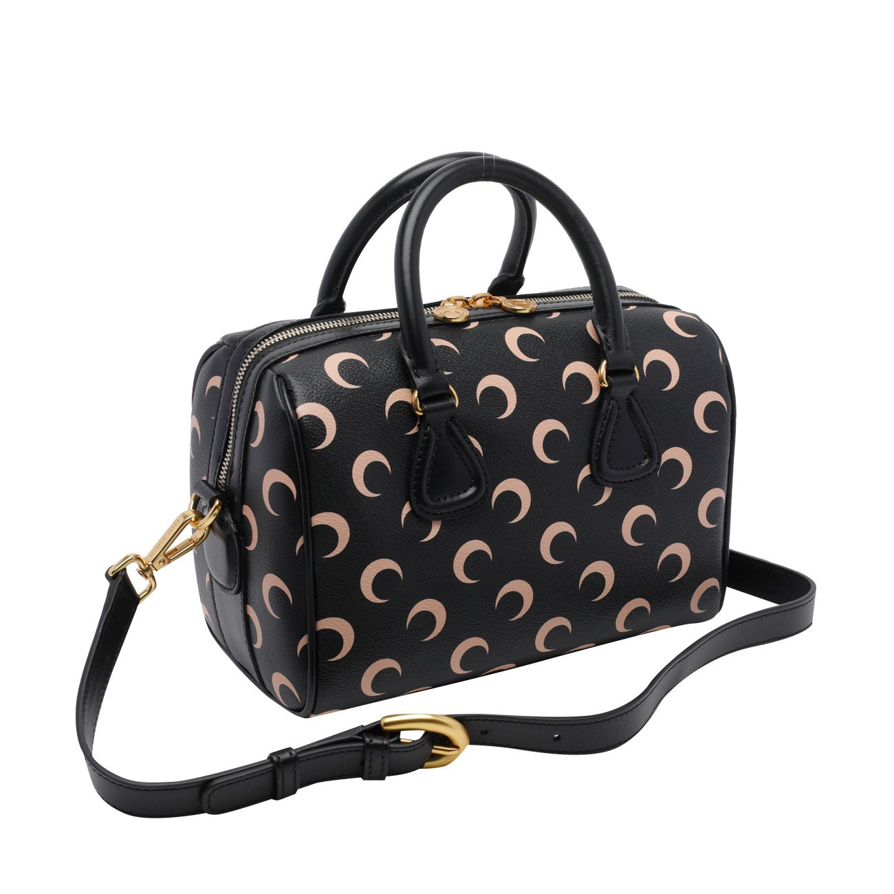 Marine Serre Women Moon Canvas Strike Handbag MARINE SERRE