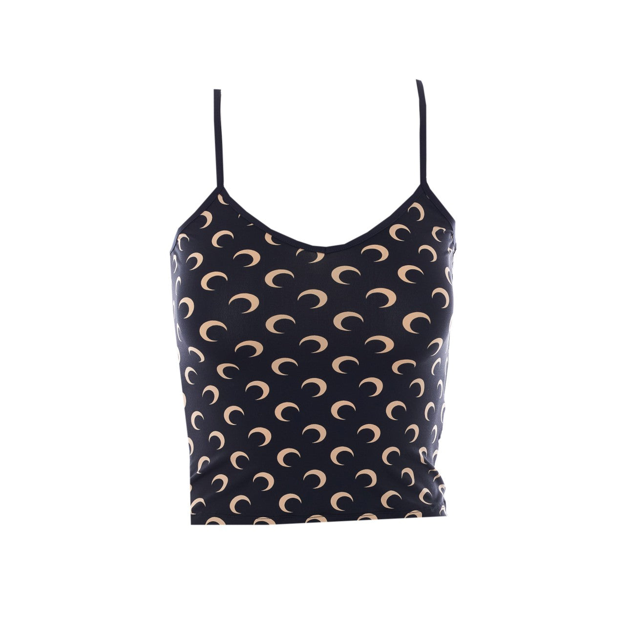 Marine Serre Women Moon Printed Straps Top MARINE SERRE
