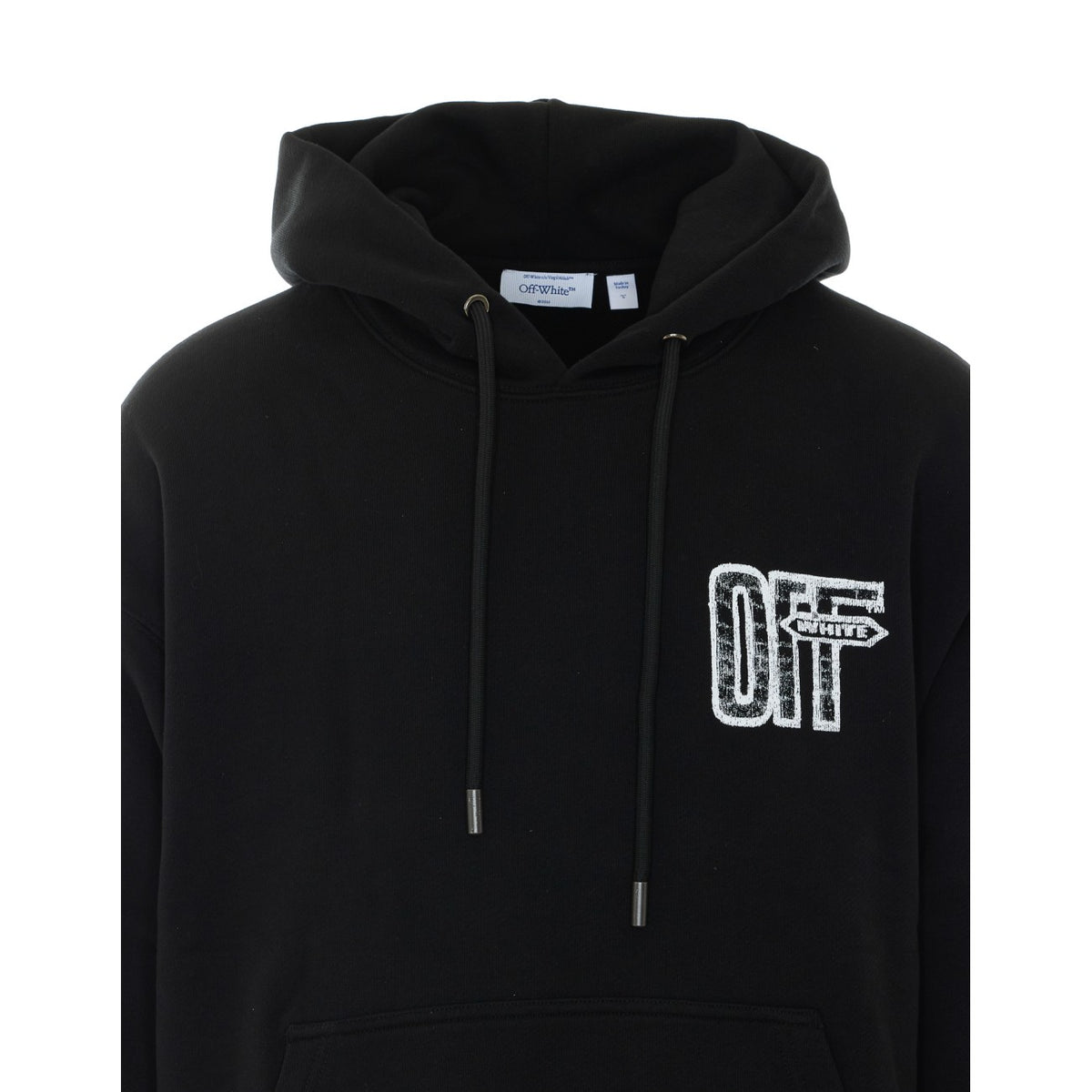 Off White Men Motion Arrow Skate Hoodie