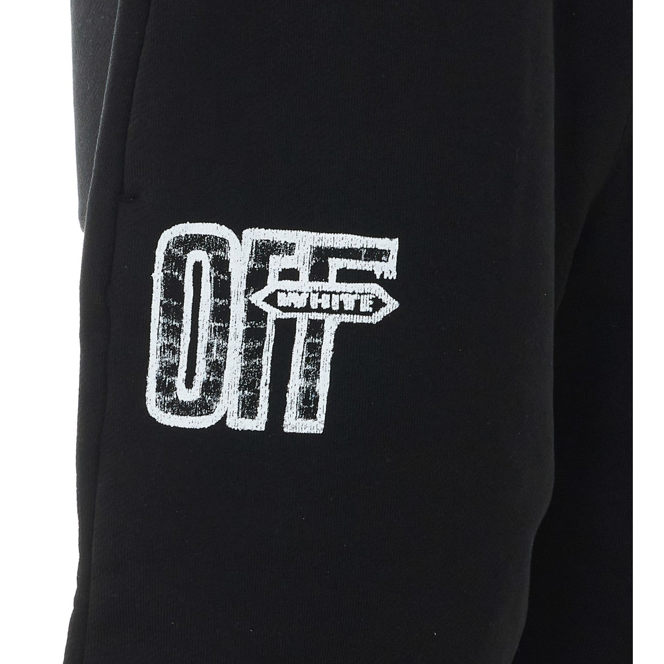 Off White Men Motion Arrow Skate Sweatshorts OFF-WHITE