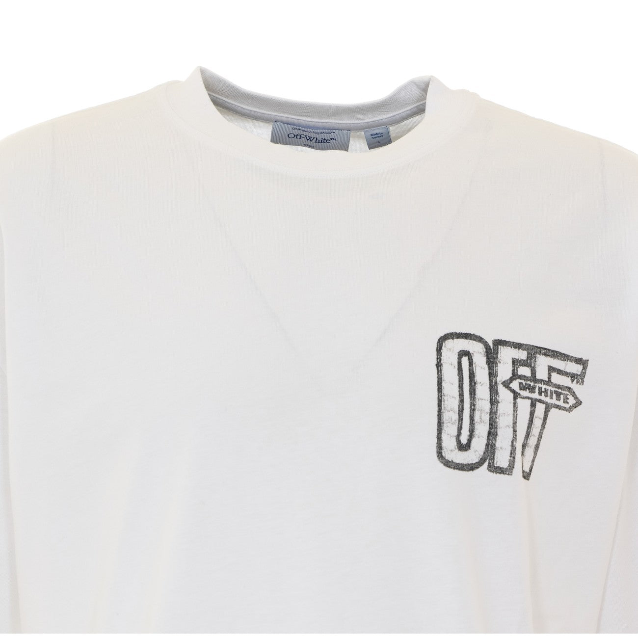 Off White Men Motion Arrow Skate T-Shirt OFF-WHITE