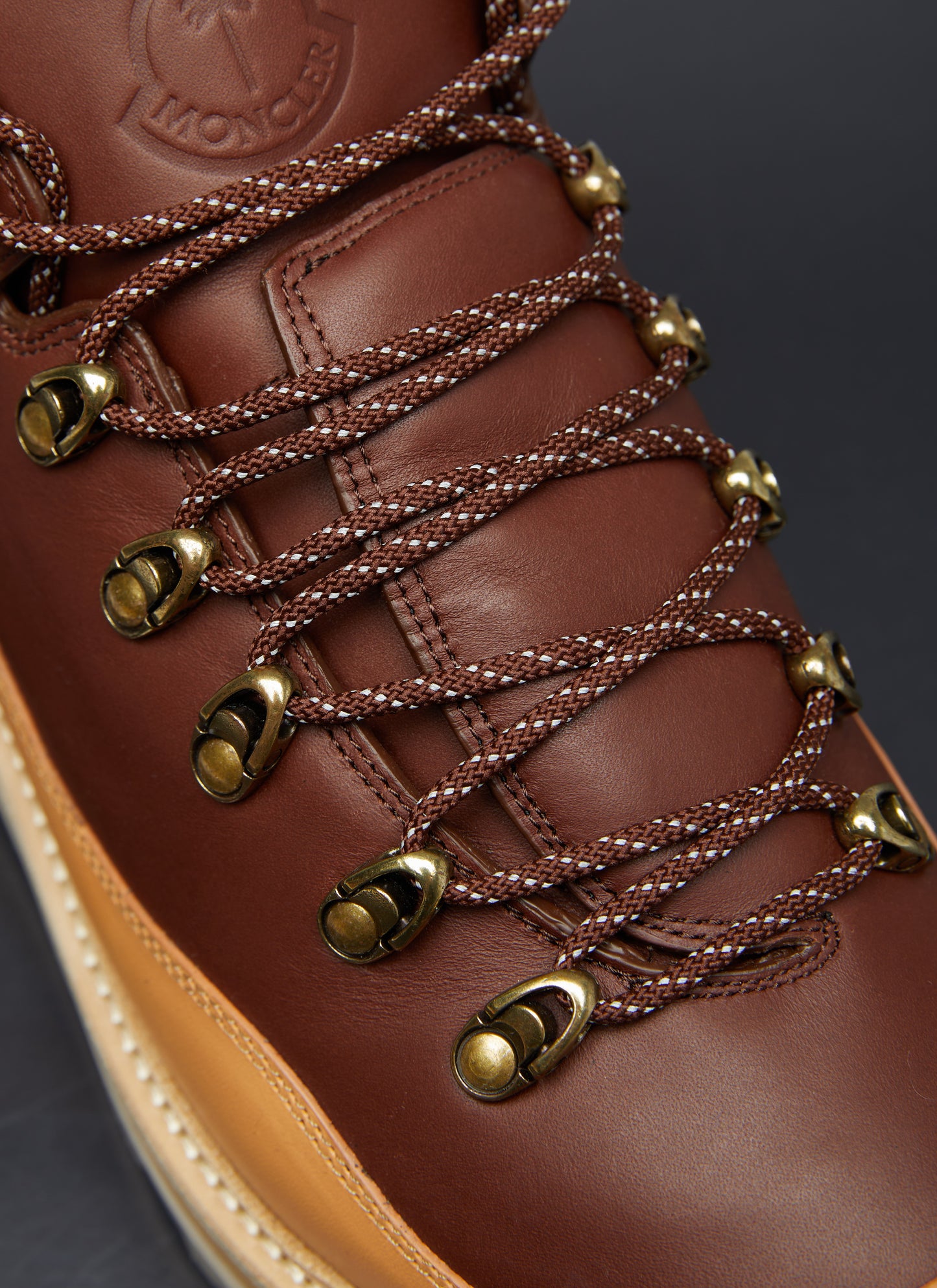 Moncler X Palm Angels Men Peka 305 Derby Shoes MONCLER