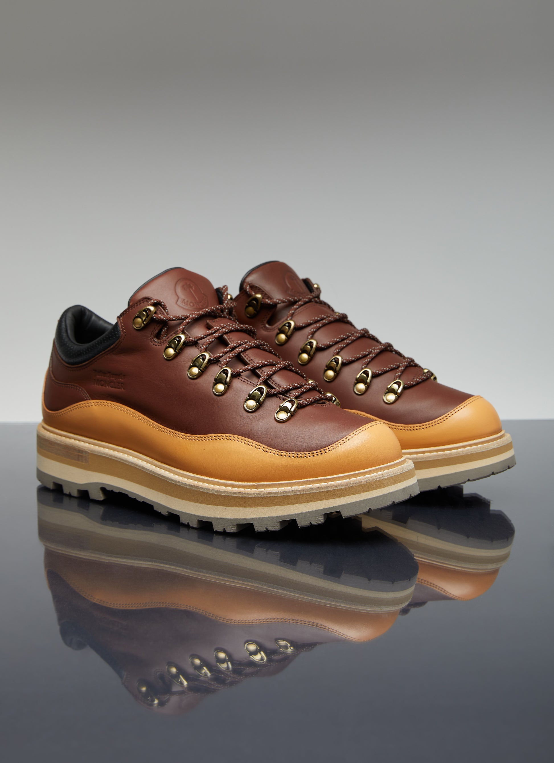 Moncler X Palm Angels Men Peka 305 Derby Shoes MONCLER
