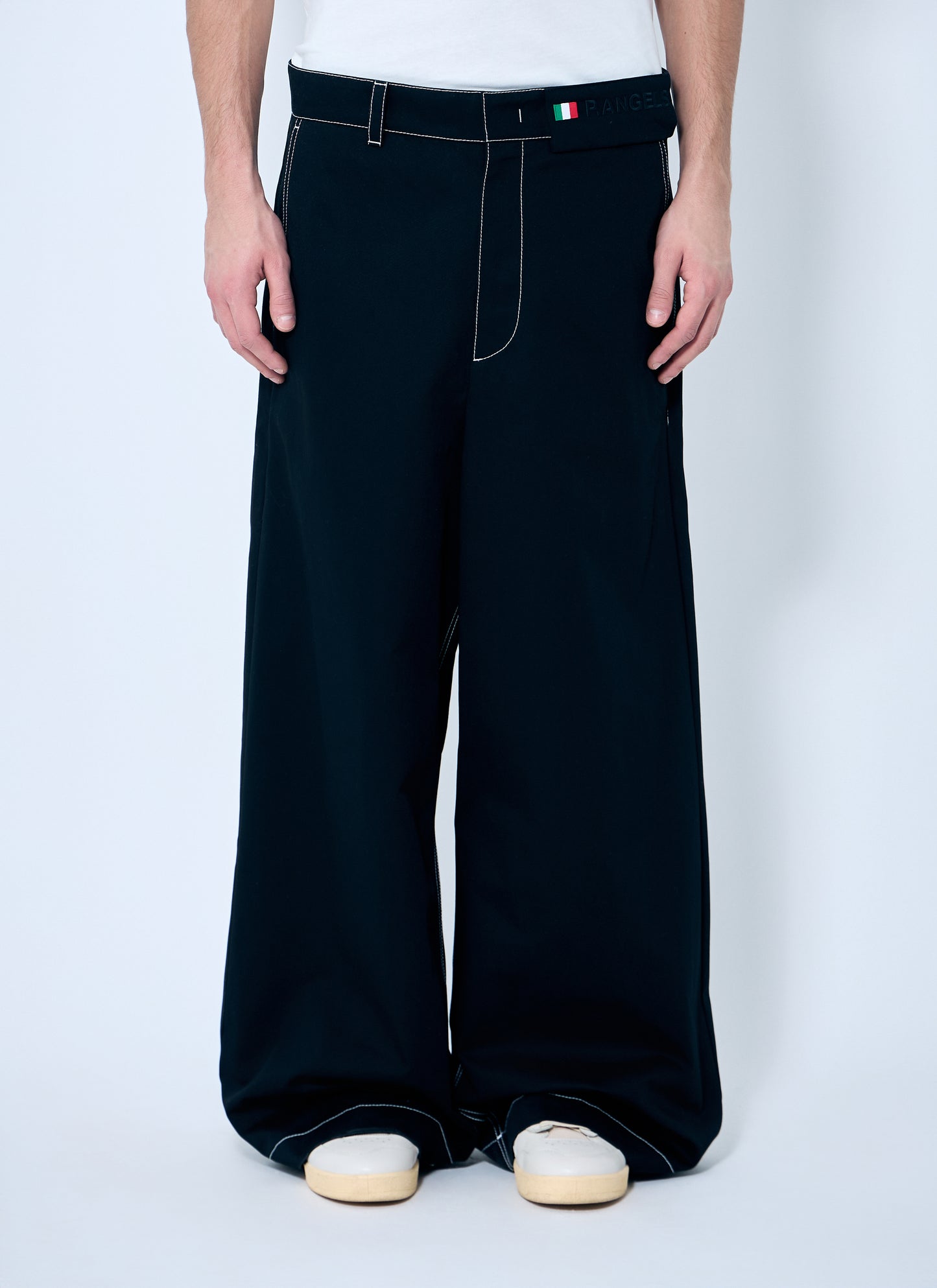 8 Moncler Palm Angels Men Wide-Leg Pants MONCLER
