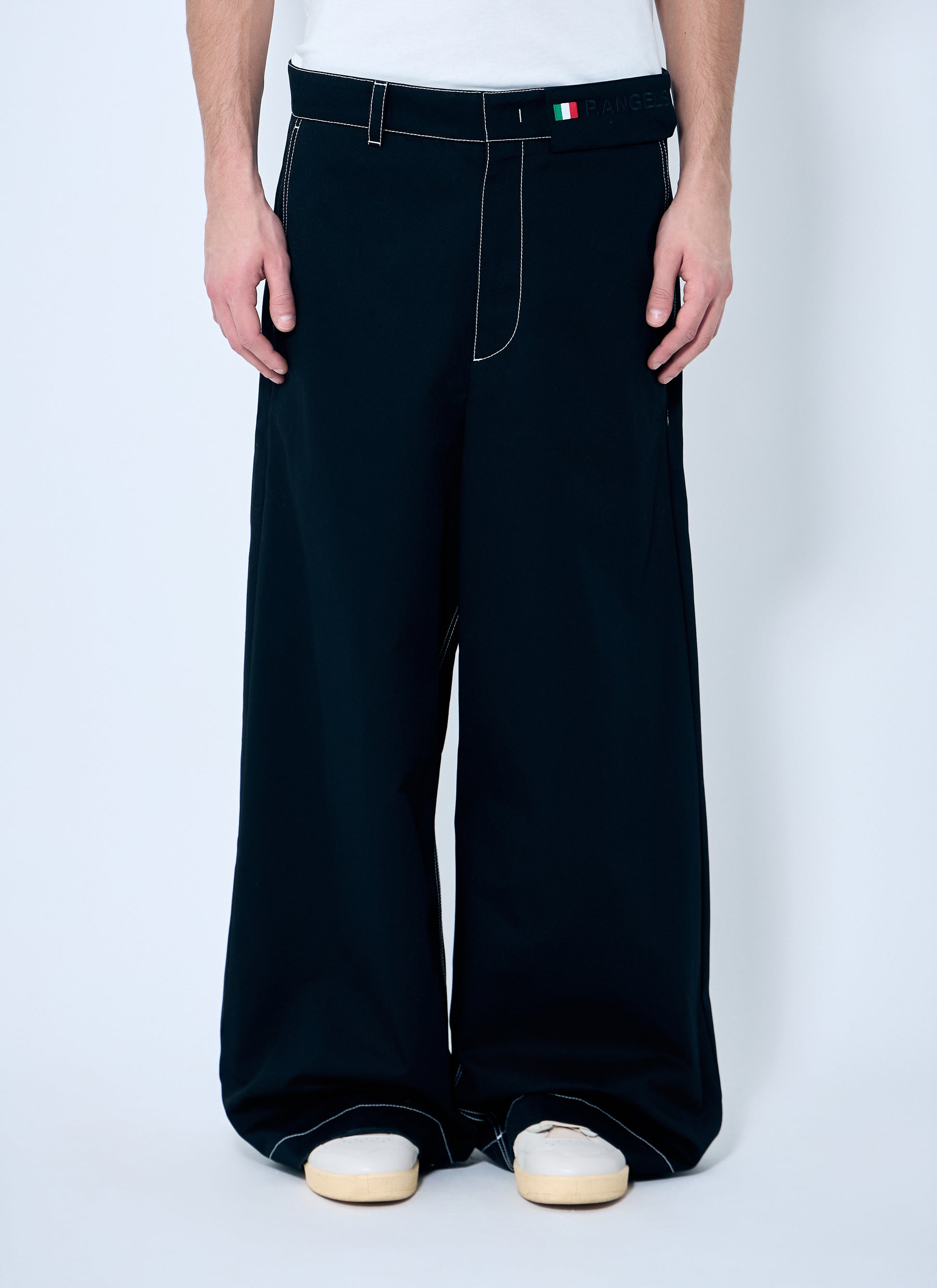 8 Moncler Palm Angels Men Wide-Leg Pants MONCLER