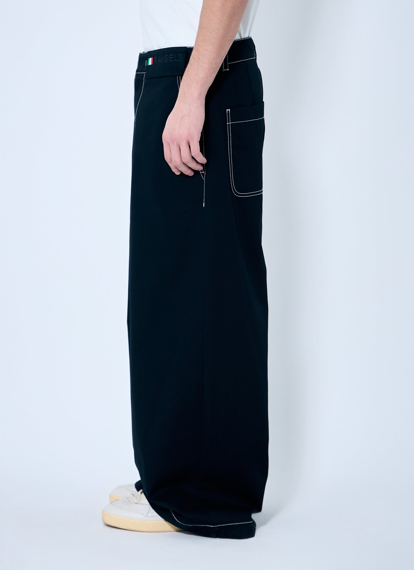 8 Moncler Palm Angels Men Wide-Leg Pants MONCLER