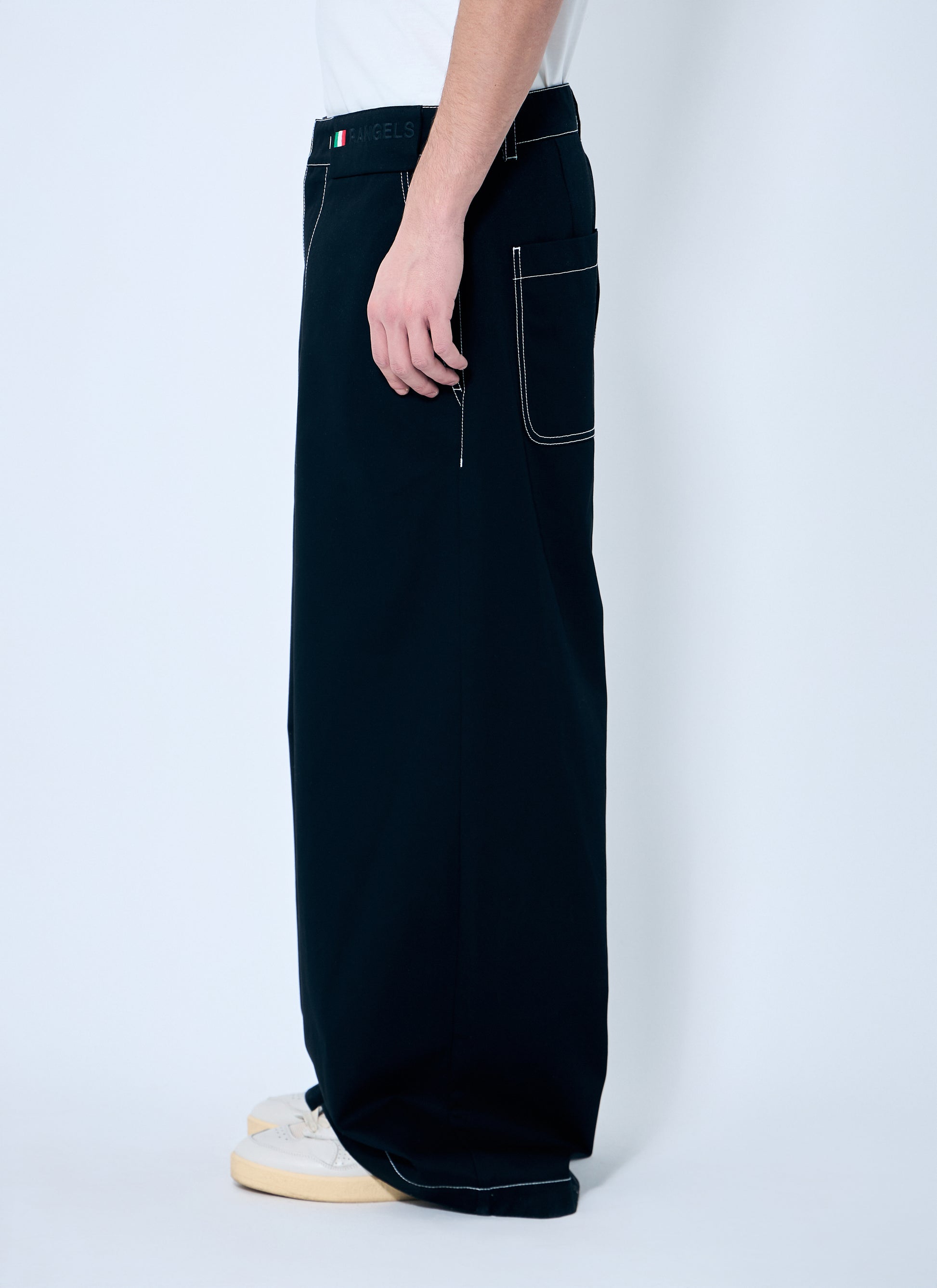 8 Moncler Palm Angels Men Wide-Leg Pants MONCLER
