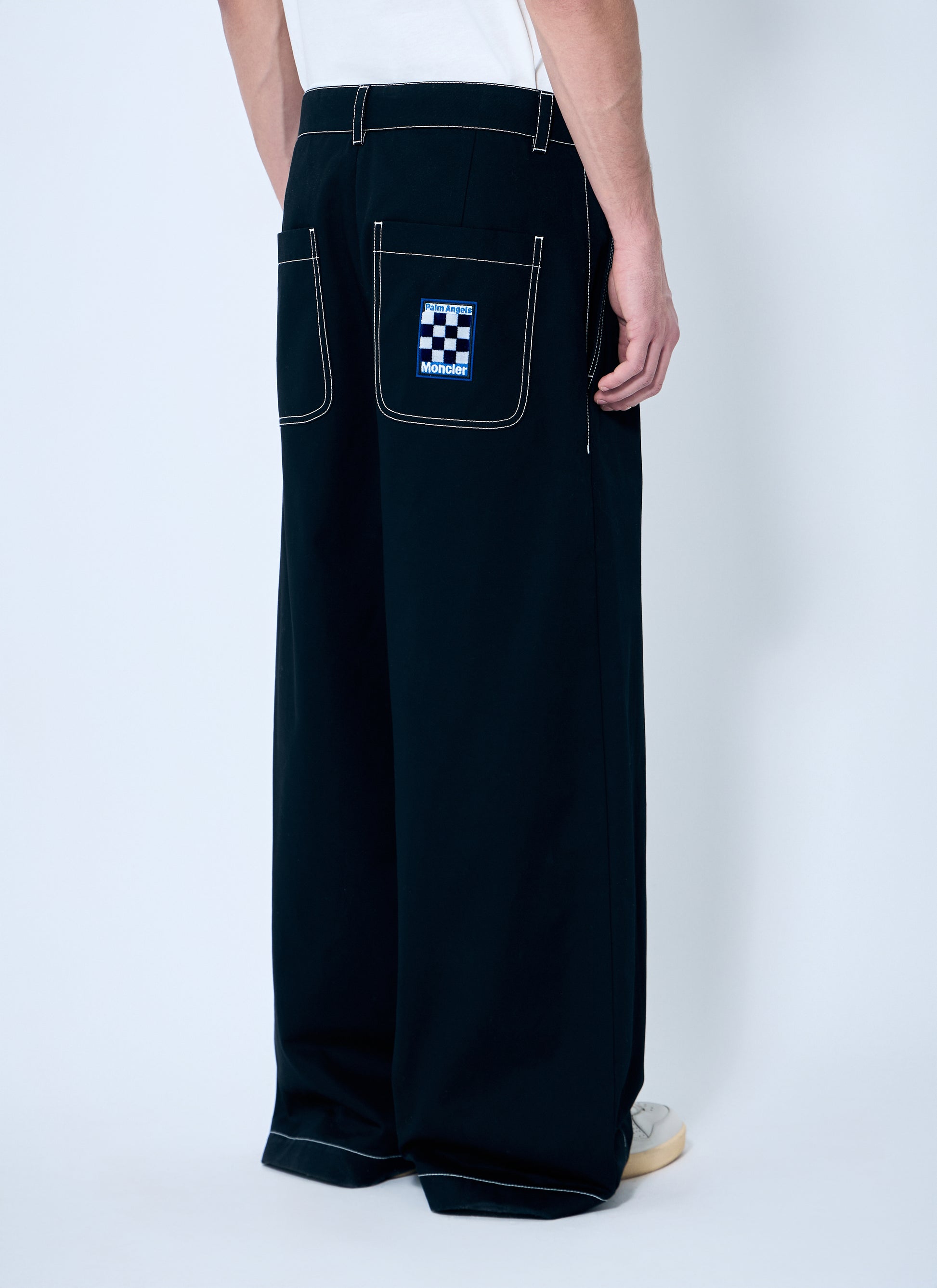 8 Moncler Palm Angels Men Wide-Leg Pants MONCLER