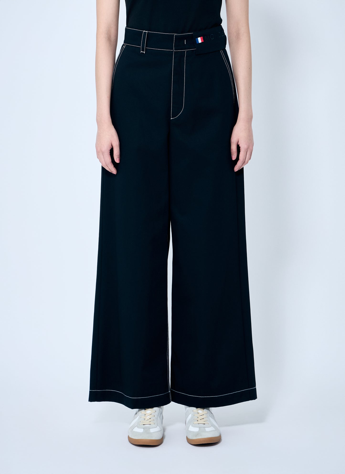 8 Moncler Palm Angels Women Wide-Leg Pants MONCLER