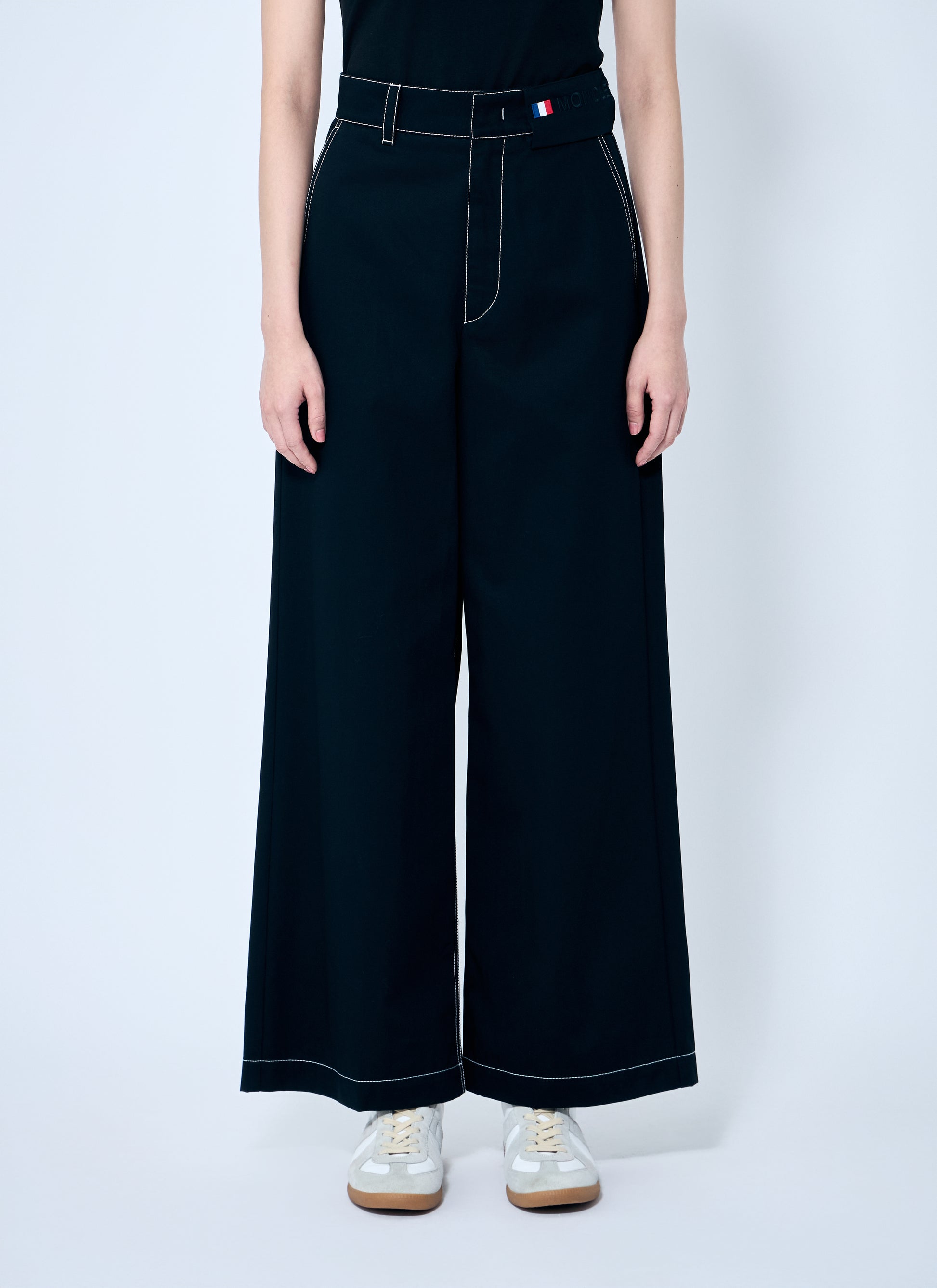8 Moncler Palm Angels Women Wide-Leg Pants MONCLER
