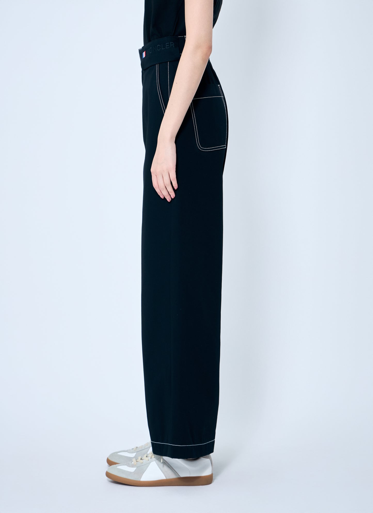 8 Moncler Palm Angels Women Wide-Leg Pants MONCLER