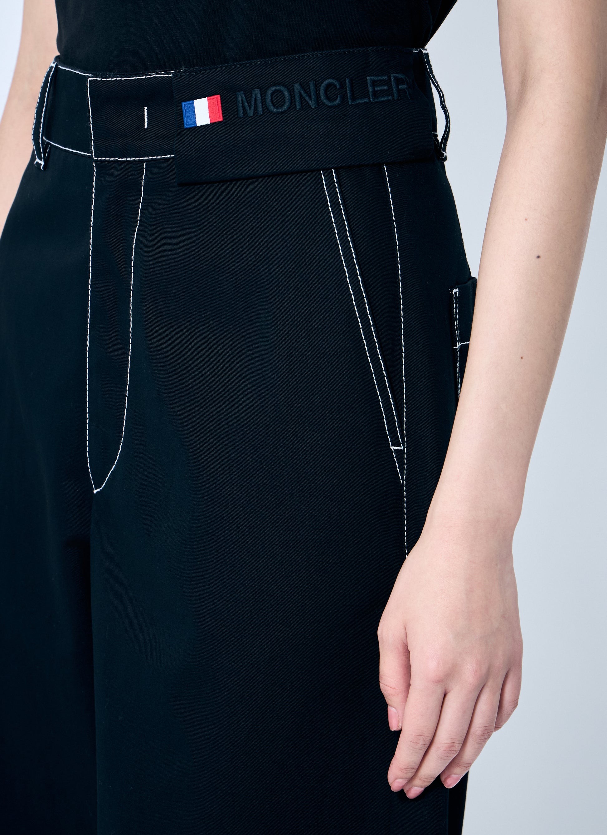 8 Moncler Palm Angels Women Wide-Leg Pants MONCLER