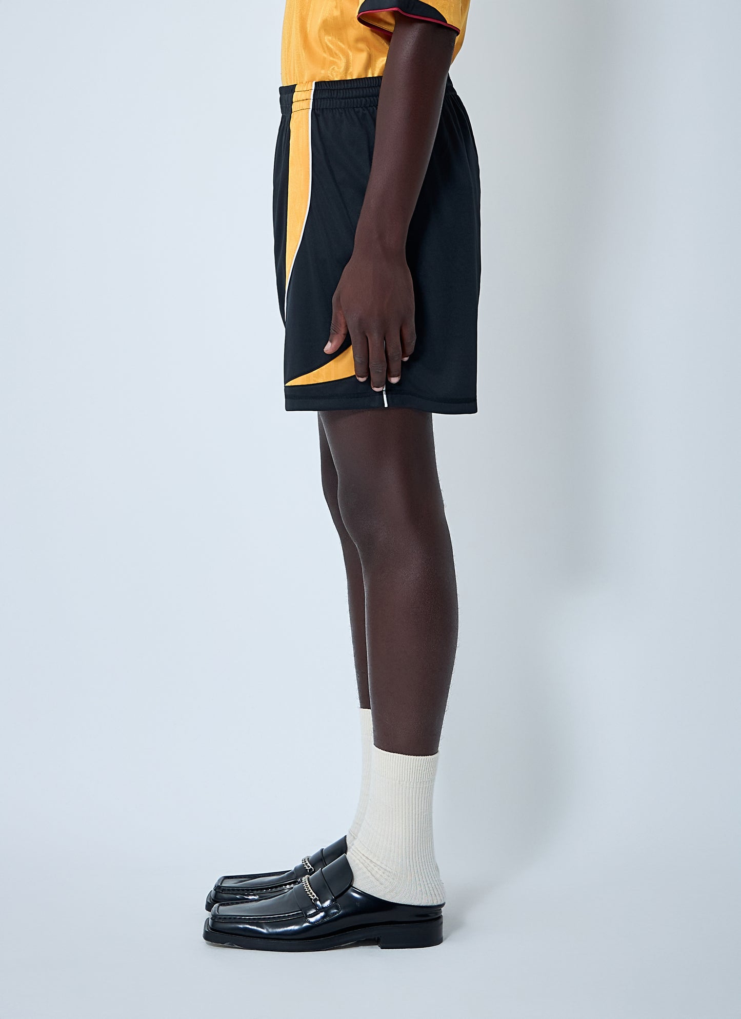 Martine Rose Men Logo Motif Shorts MARTINE ROSE