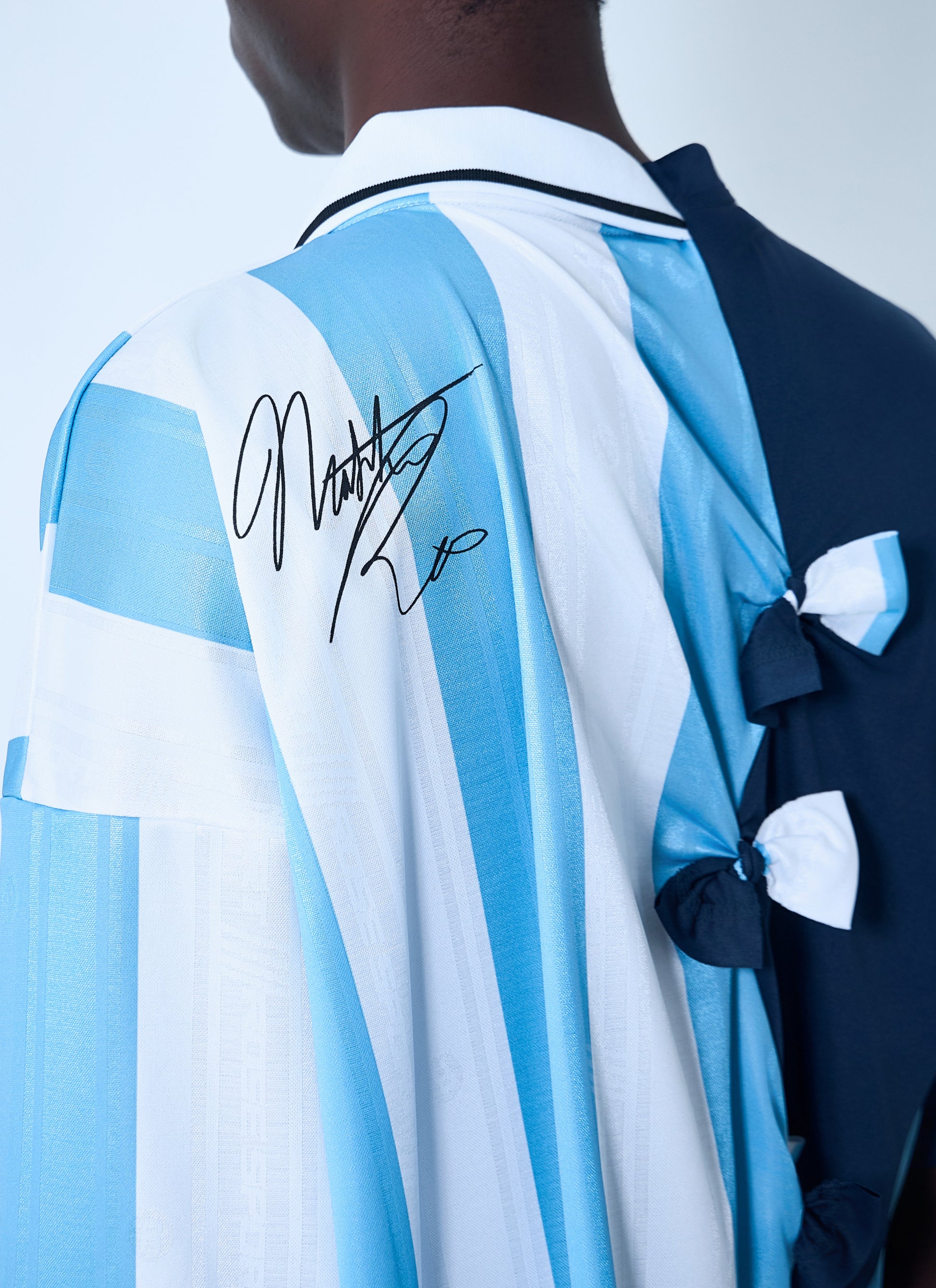 Martine Rose Men Logo Motif Football Top MARTINE ROSE