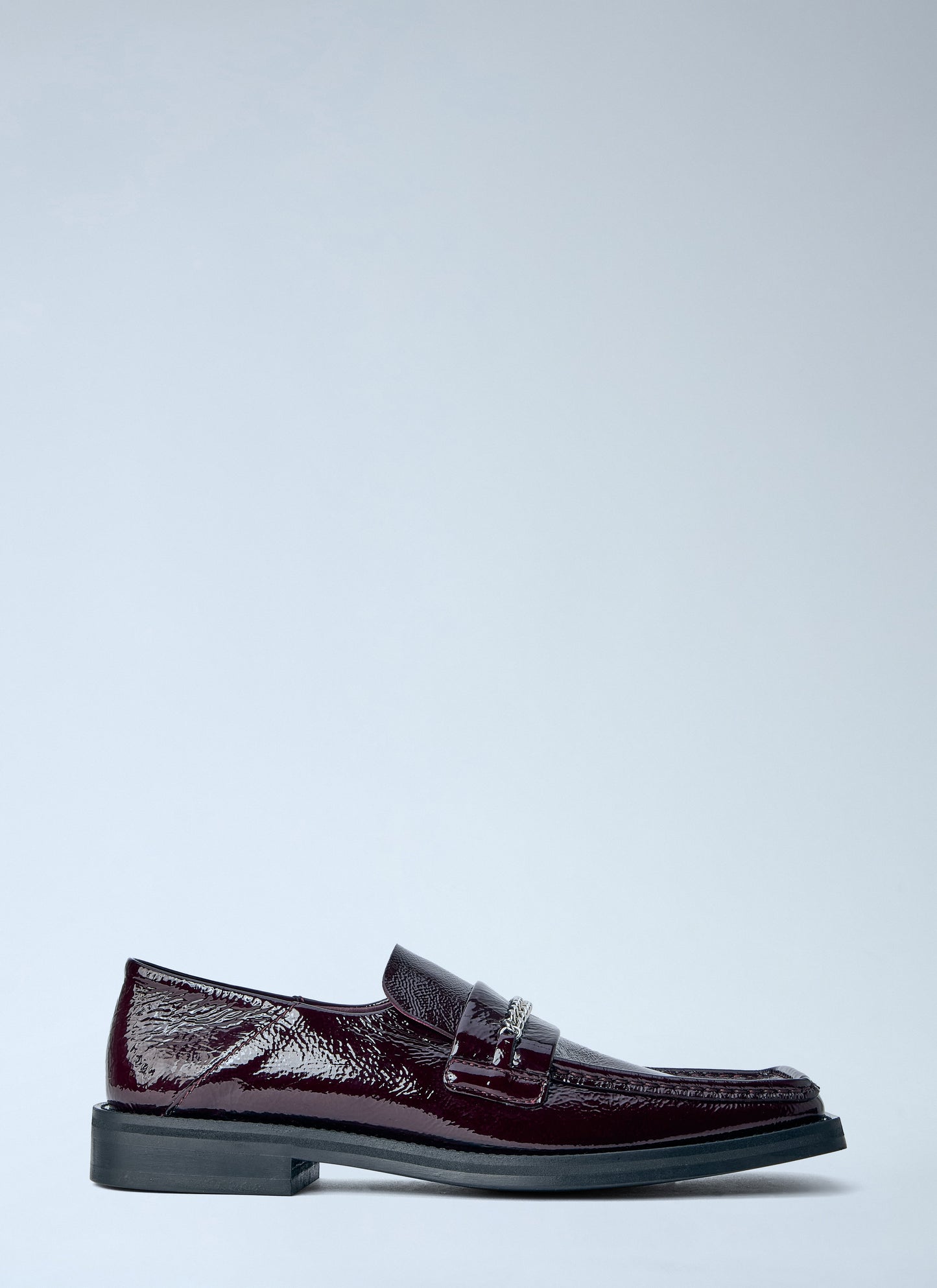Martine Rose Men Fold Back Square Toe Loafers