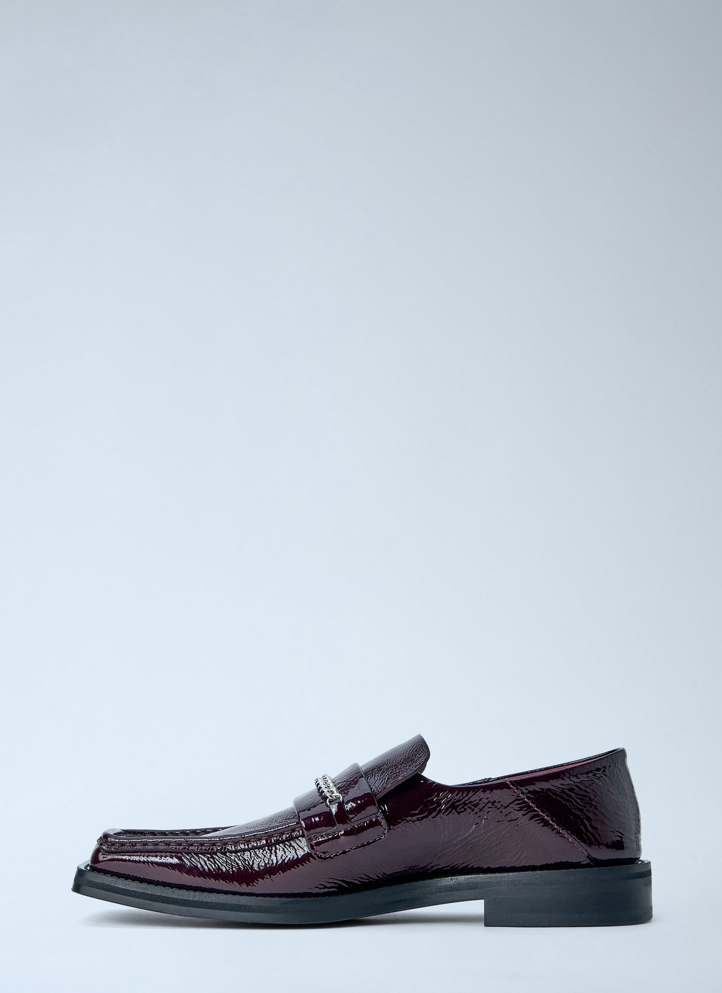Martine Rose Men Fold Back Square Toe Loafers