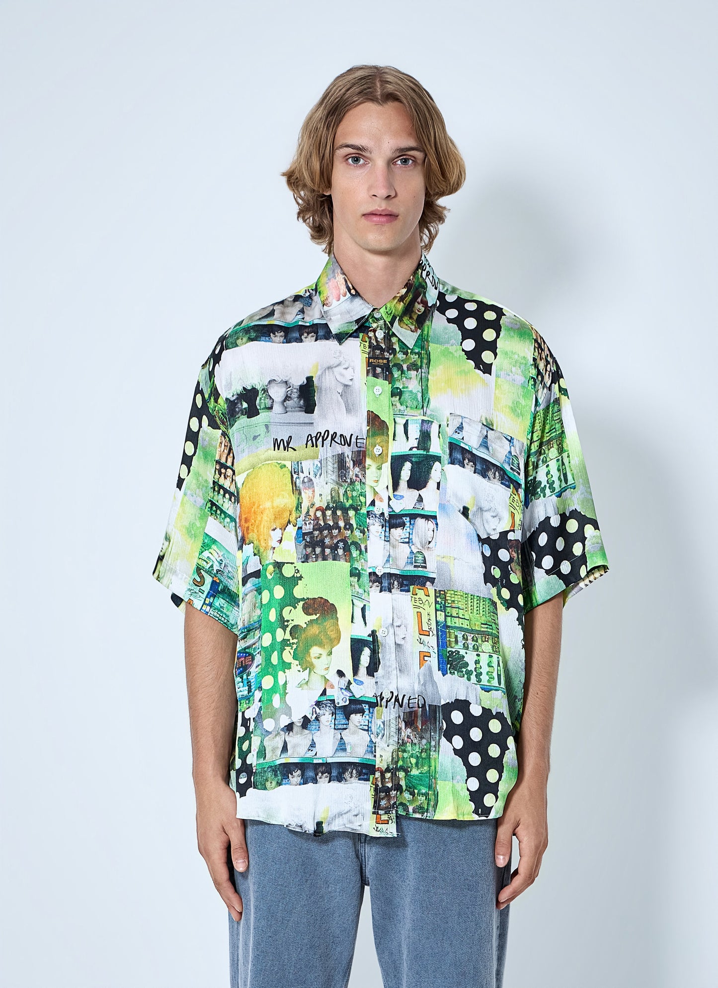 Martine Rose Men Boxy Wrap Shirt MARTINE ROSE