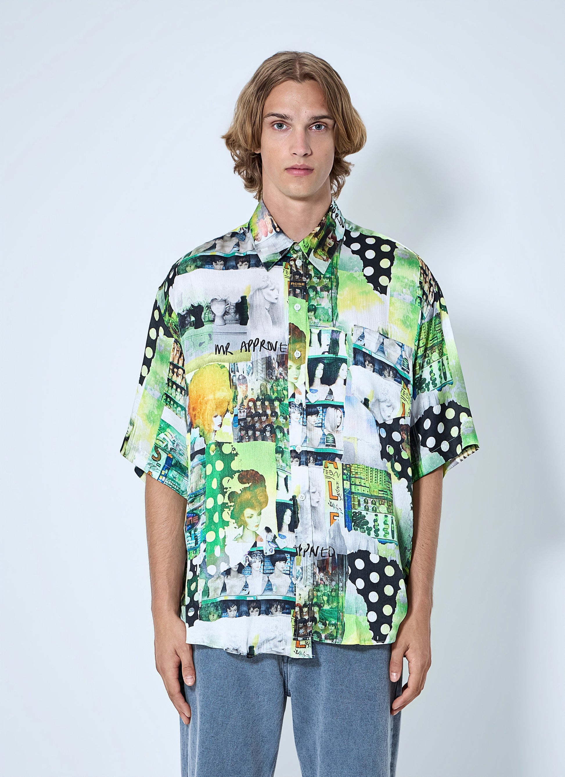 Martine Rose Men Boxy Wrap Shirt MARTINE ROSE