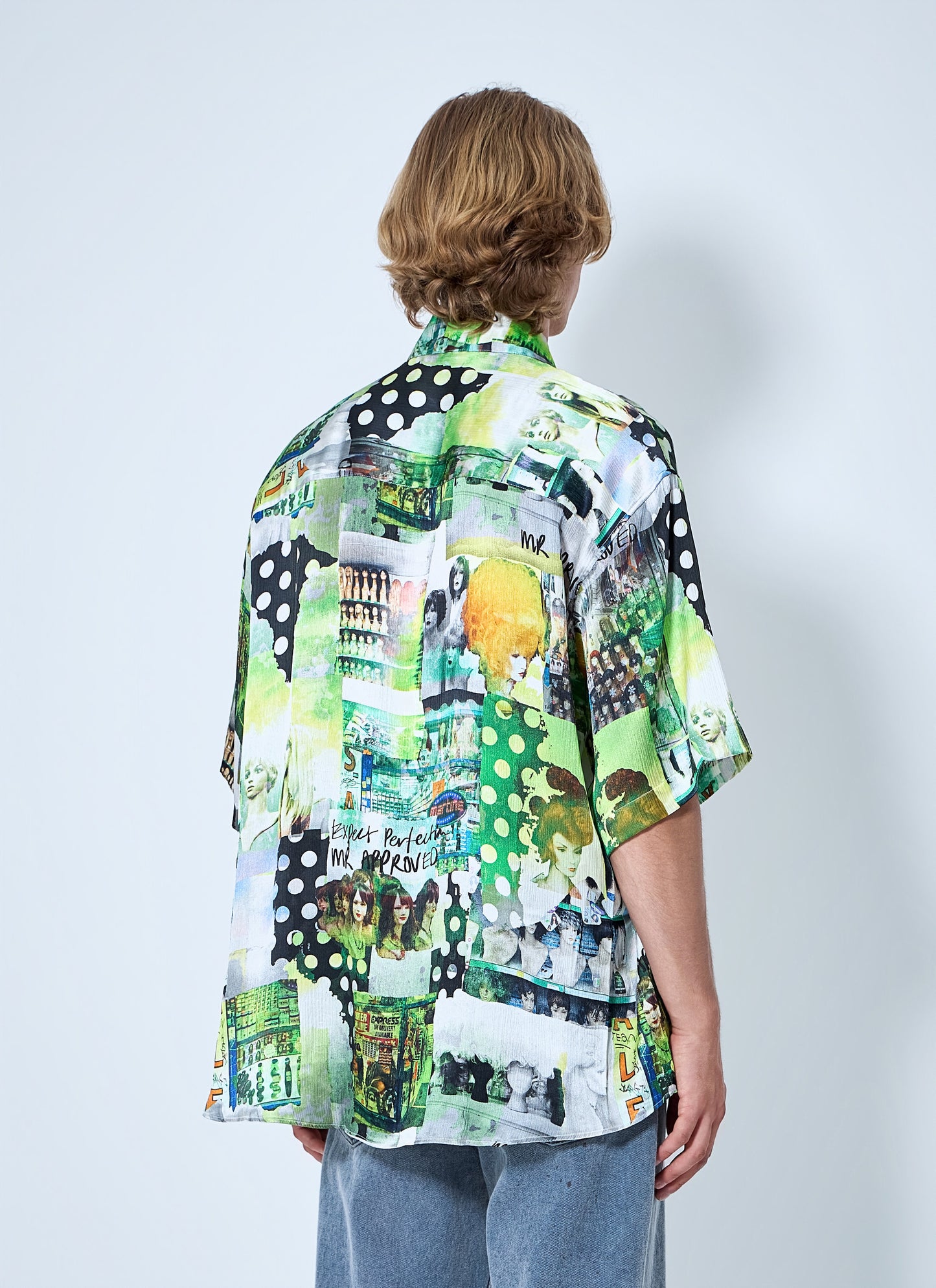 Martine Rose Men Boxy Wrap Shirt MARTINE ROSE