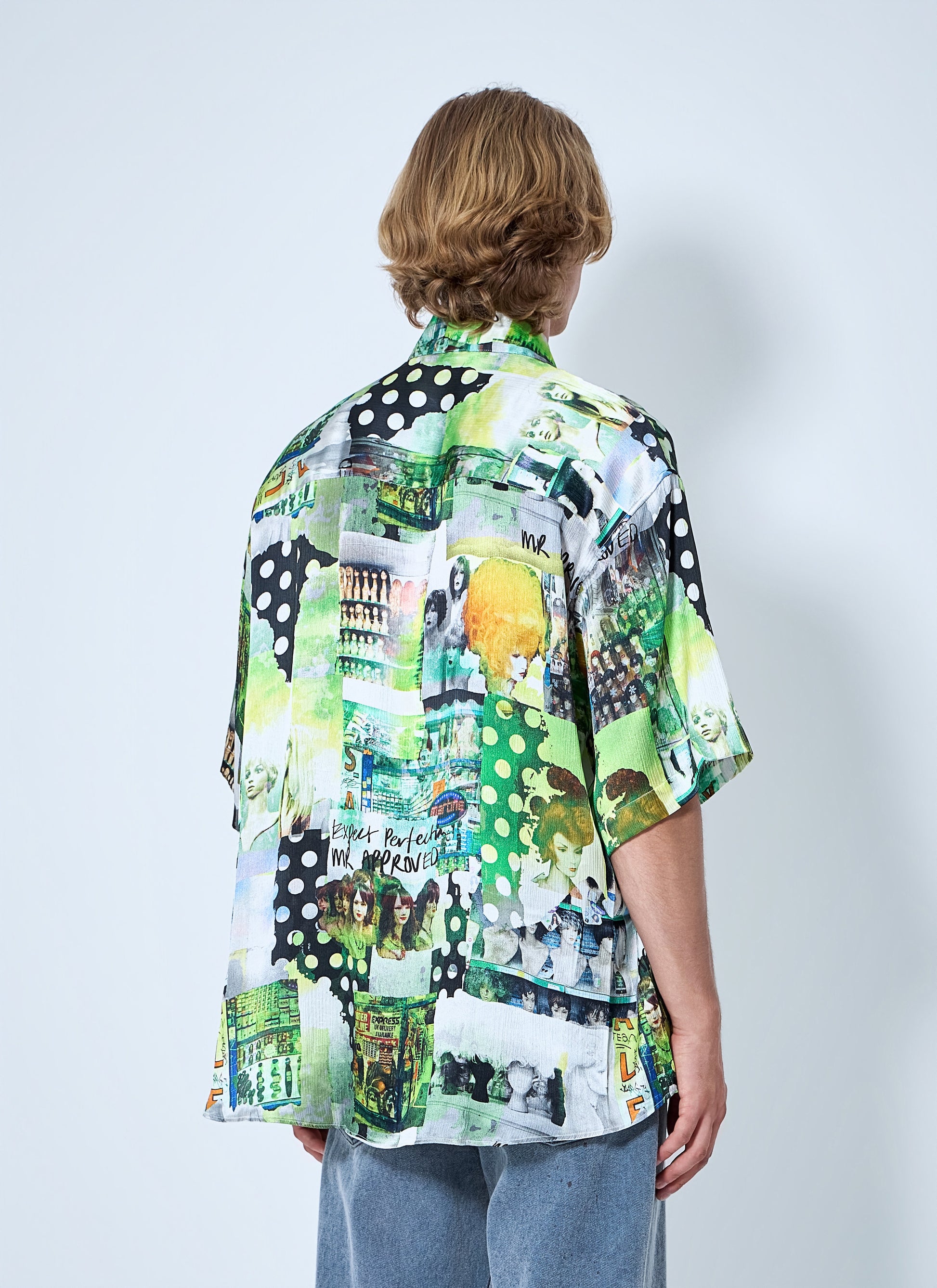 Martine Rose Men Boxy Wrap Shirt MARTINE ROSE