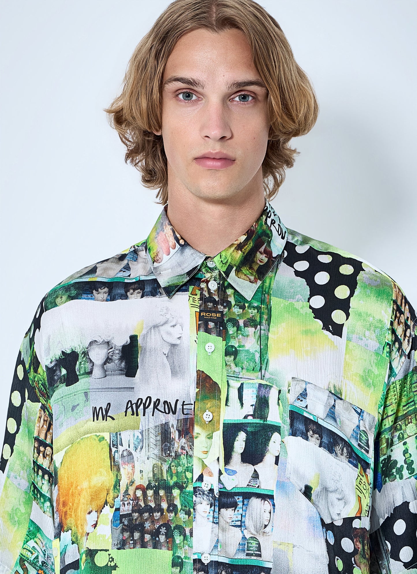 Martine Rose Men Boxy Wrap Shirt MARTINE ROSE