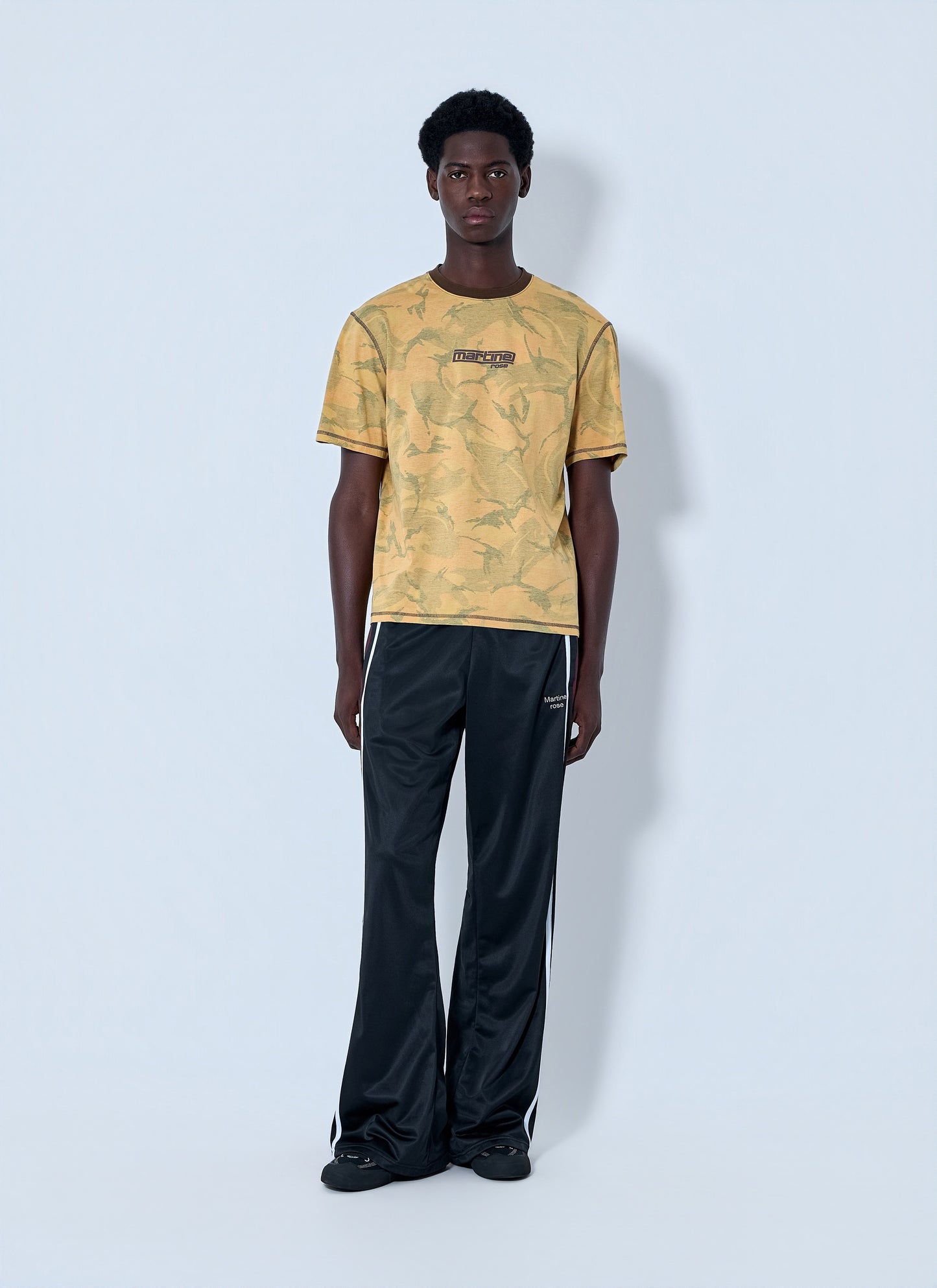 Martine Rose Men Printed Cotton Jersey T-Shirt MARTINE ROSE