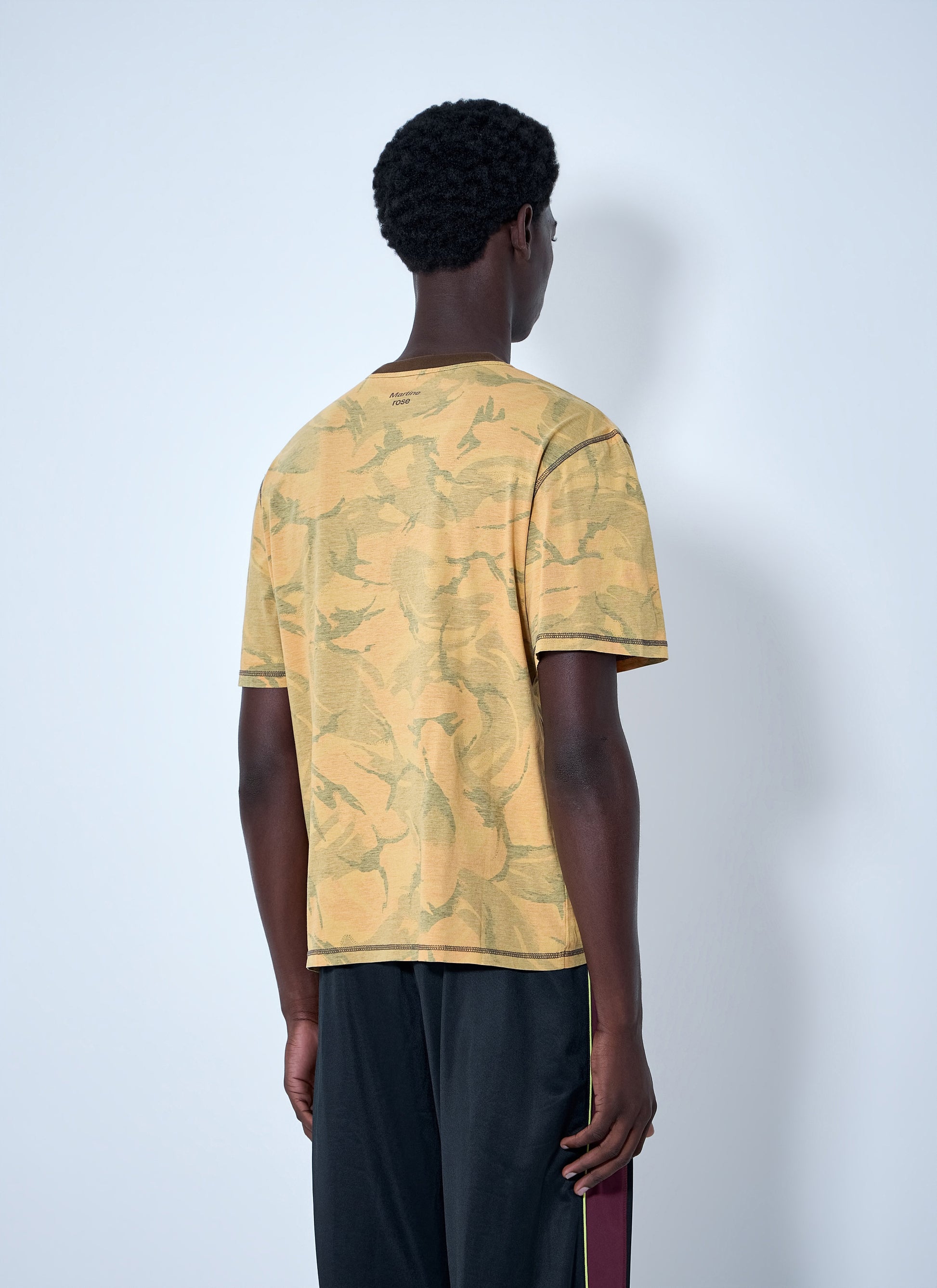 Martine Rose Men Printed Cotton Jersey T-Shirt MARTINE ROSE