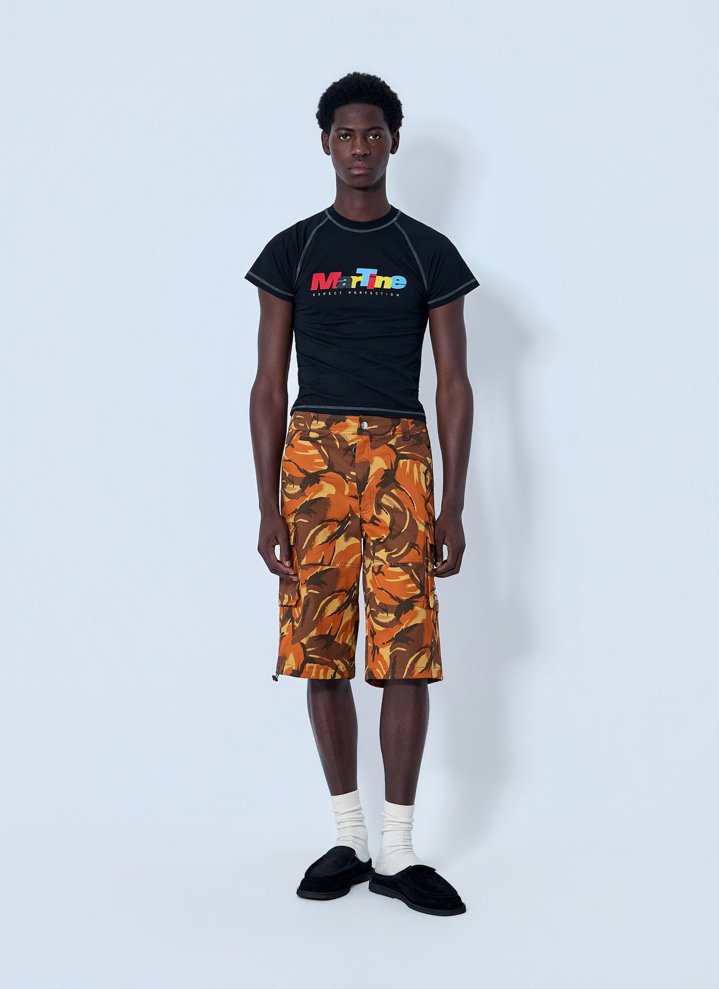 Martine Rose Men Logo Motif T-Shirt MARTINE ROSE