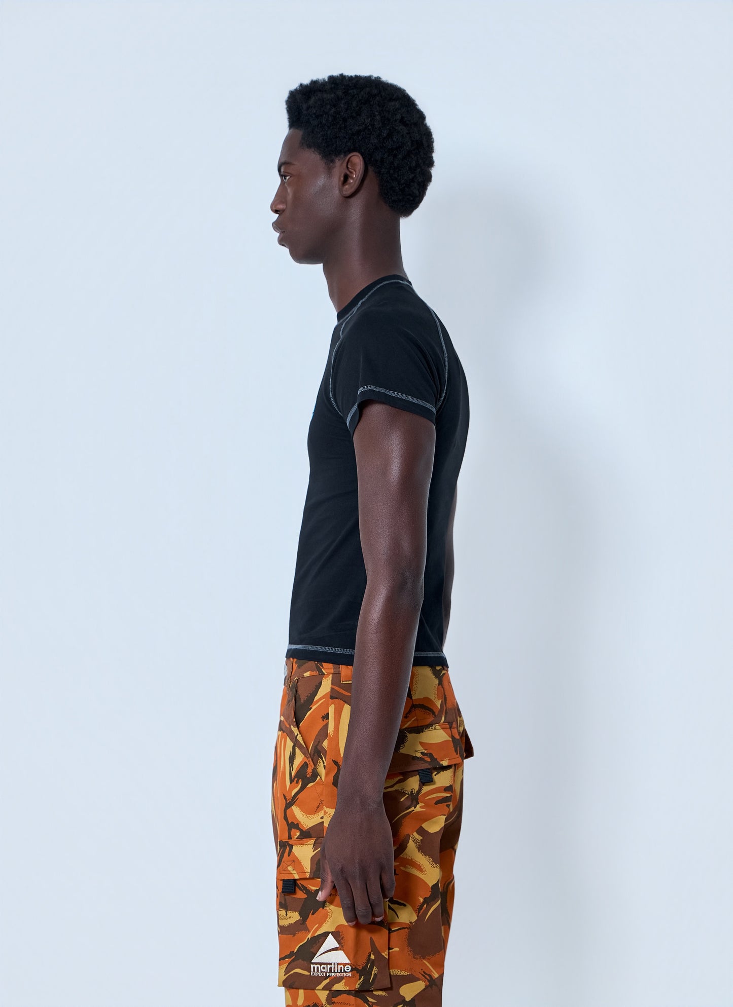 Martine Rose Men Logo Motif T-Shirt MARTINE ROSE