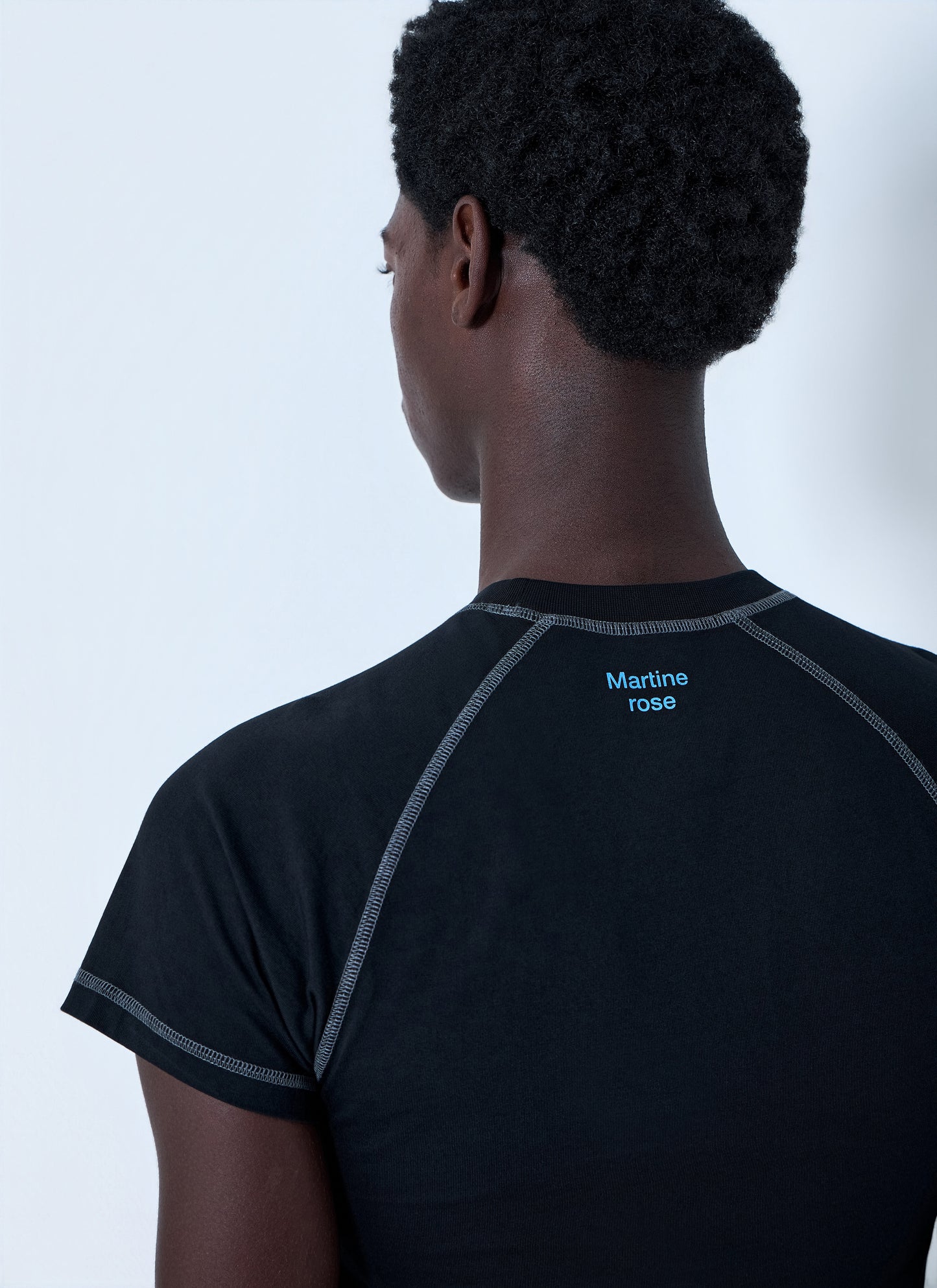 Martine Rose Men Logo Motif T-Shirt MARTINE ROSE